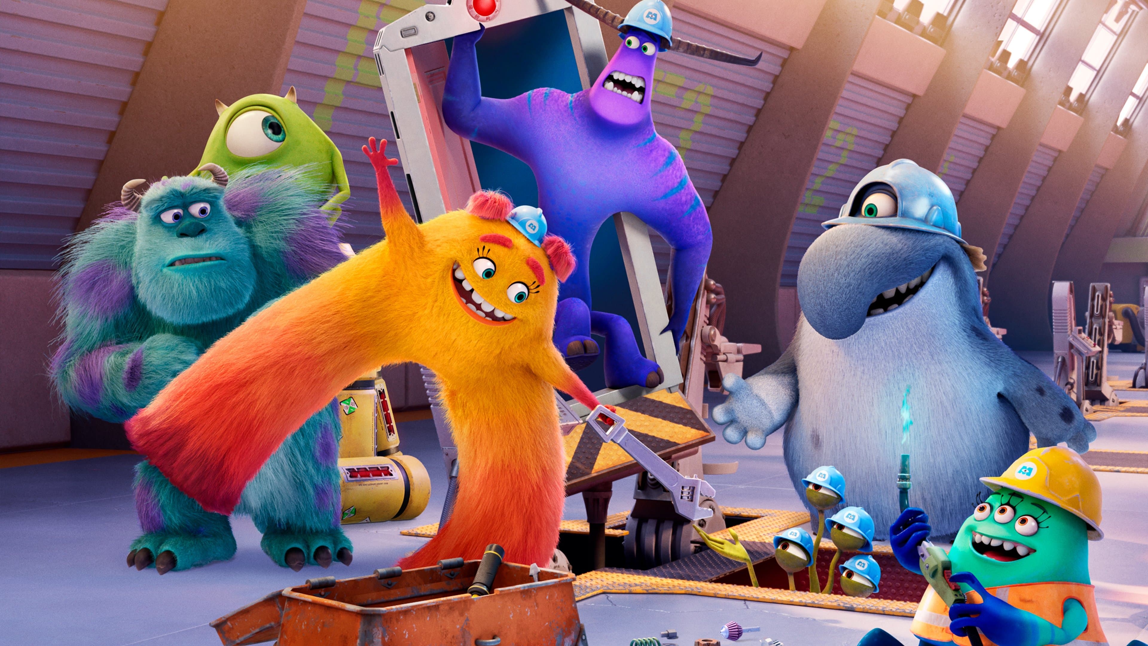 Monsters at Work backdrop