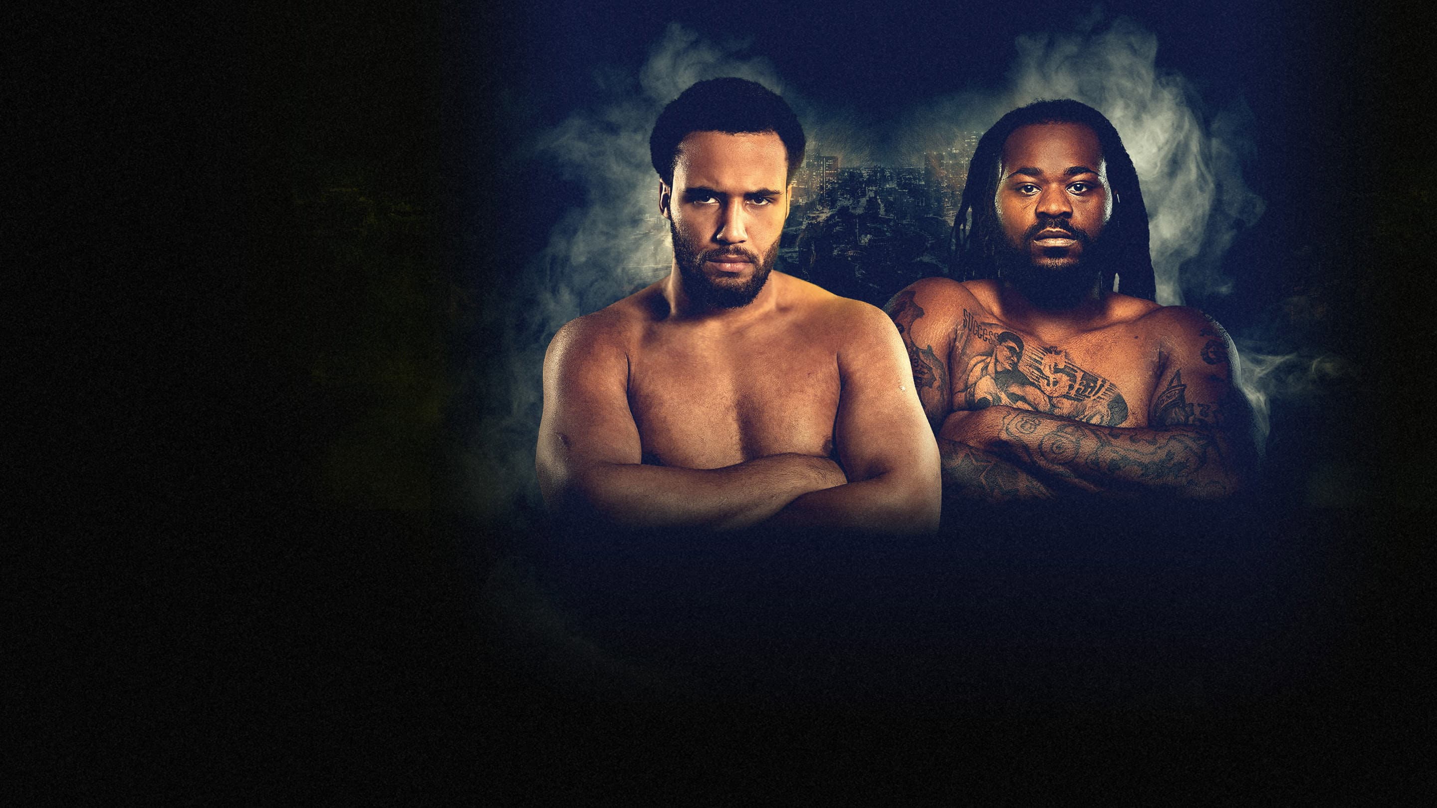 Moses Itauma vs. Jermaine Franklin backdrop