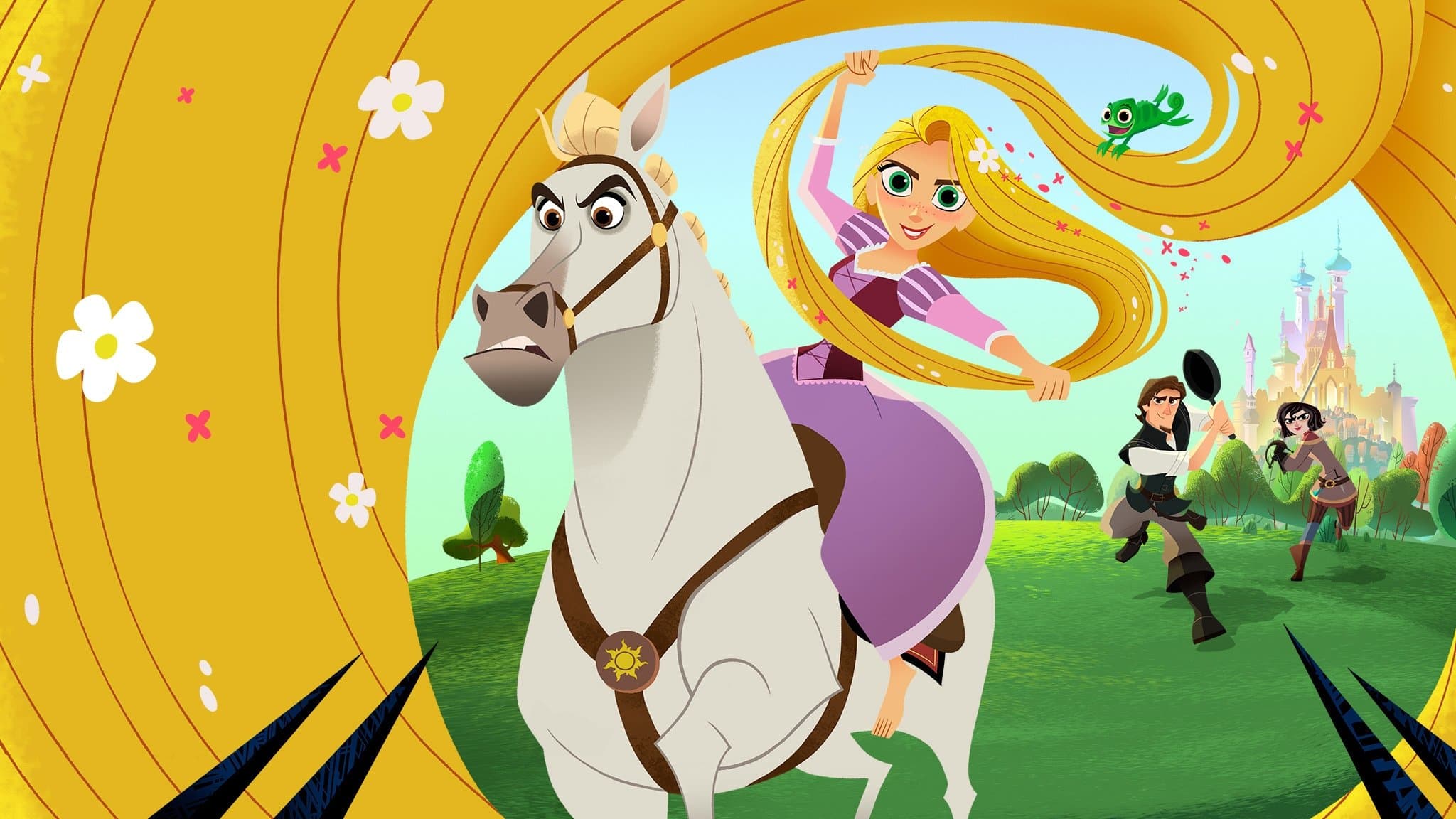 Rapunzel's Tangled Adventure backdrop