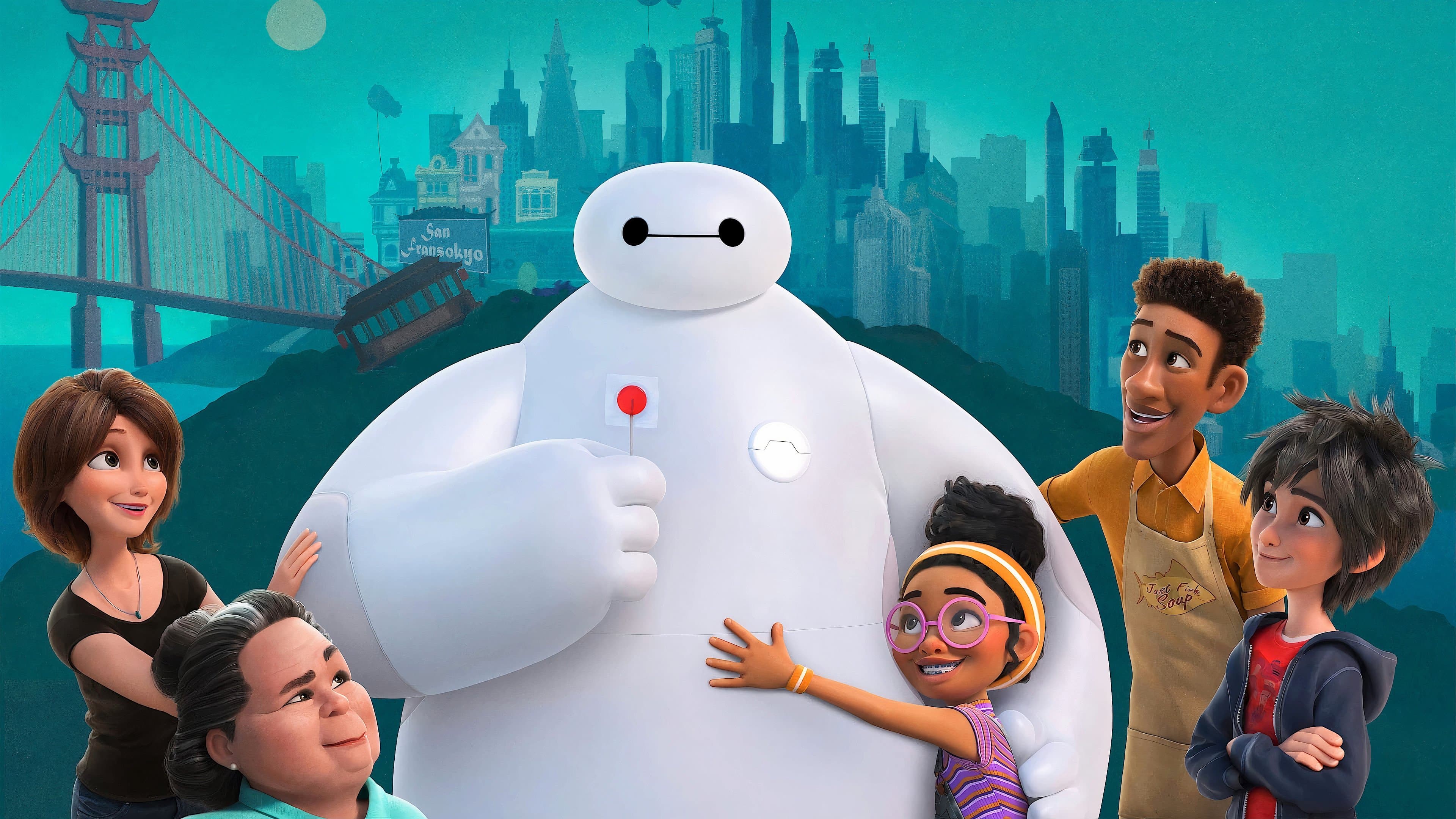 Baymax! backdrop