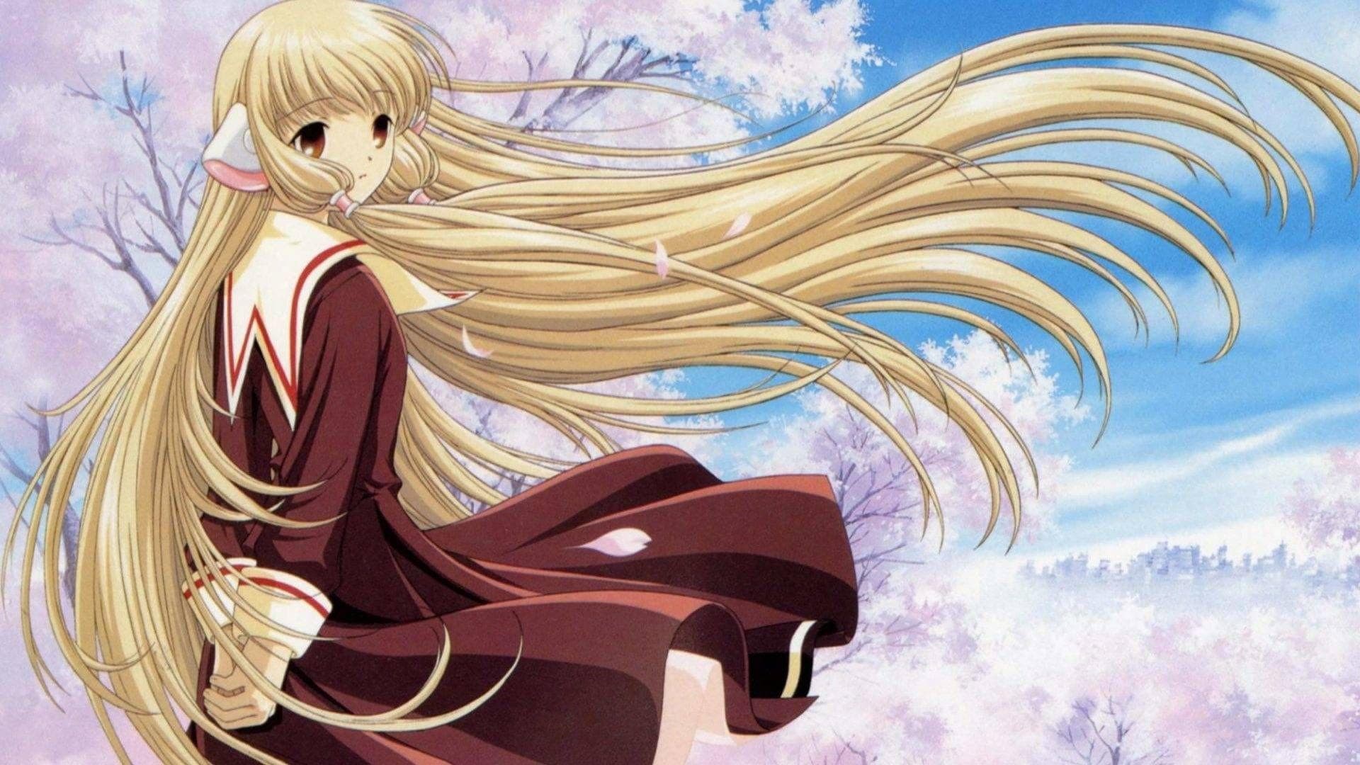 Chobits backdrop