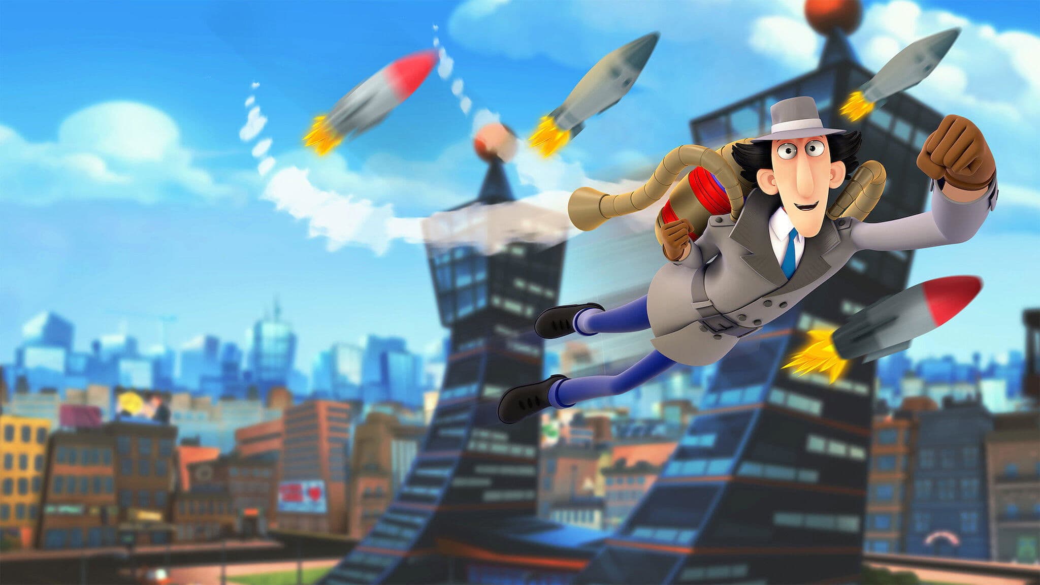 Inspector Gadget backdrop