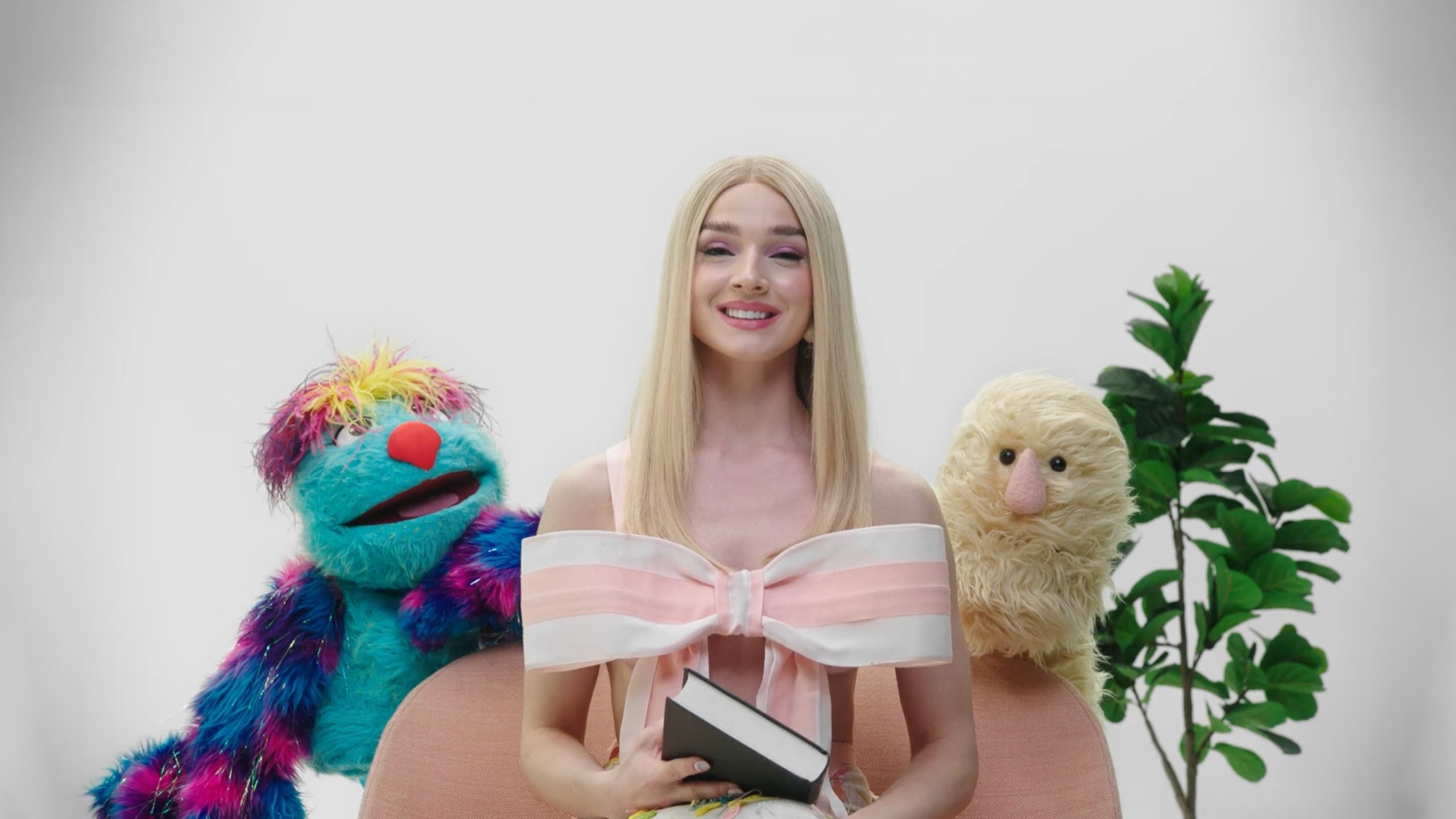 Improbably Poppy backdrop