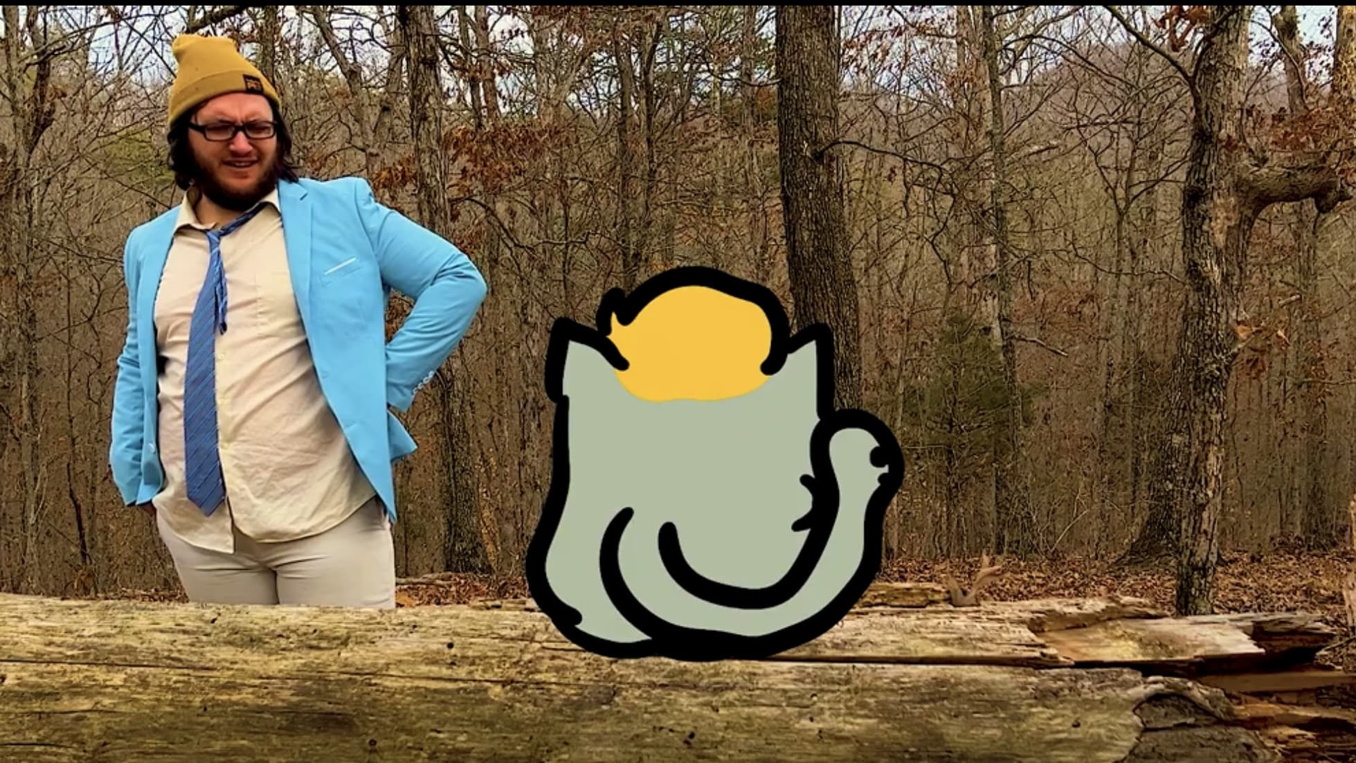 Marshall in Wonderland backdrop