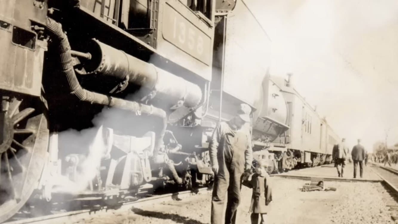 Tommy's Train backdrop