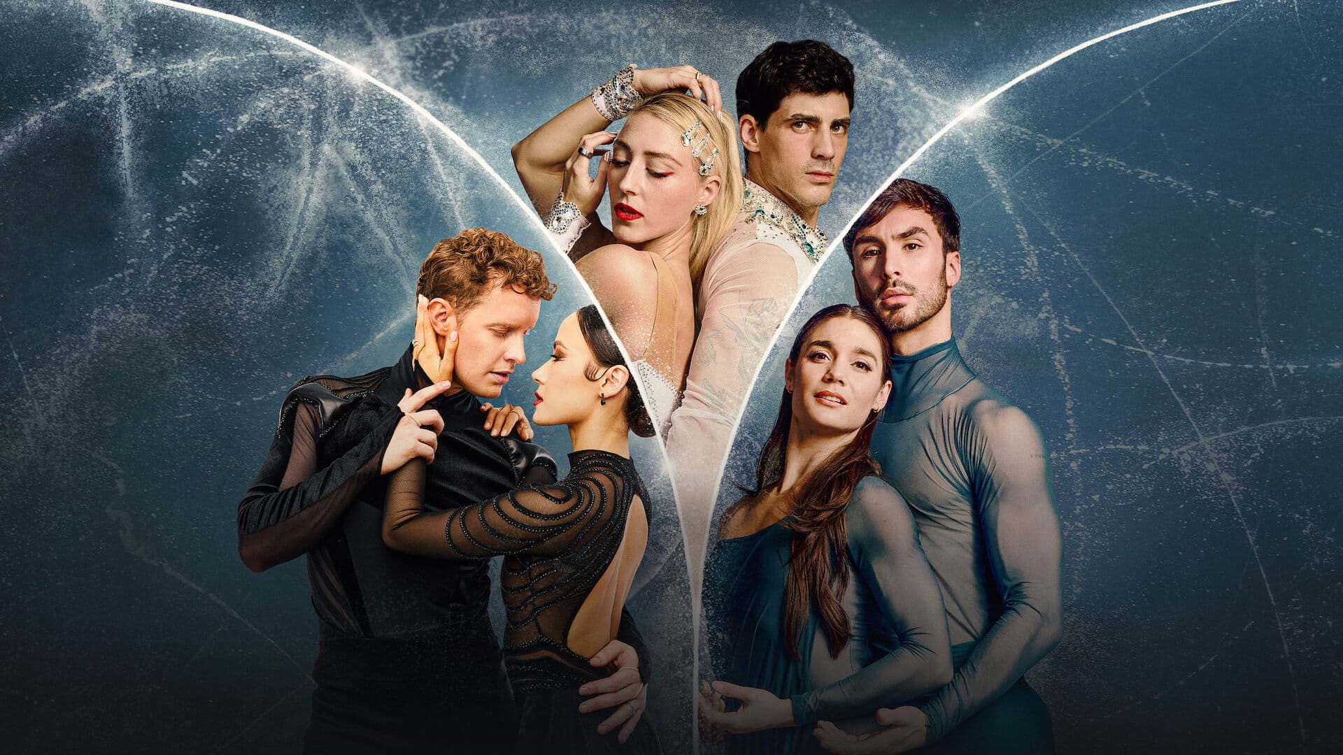 Glitter & Gold: Ice Dancing backdrop