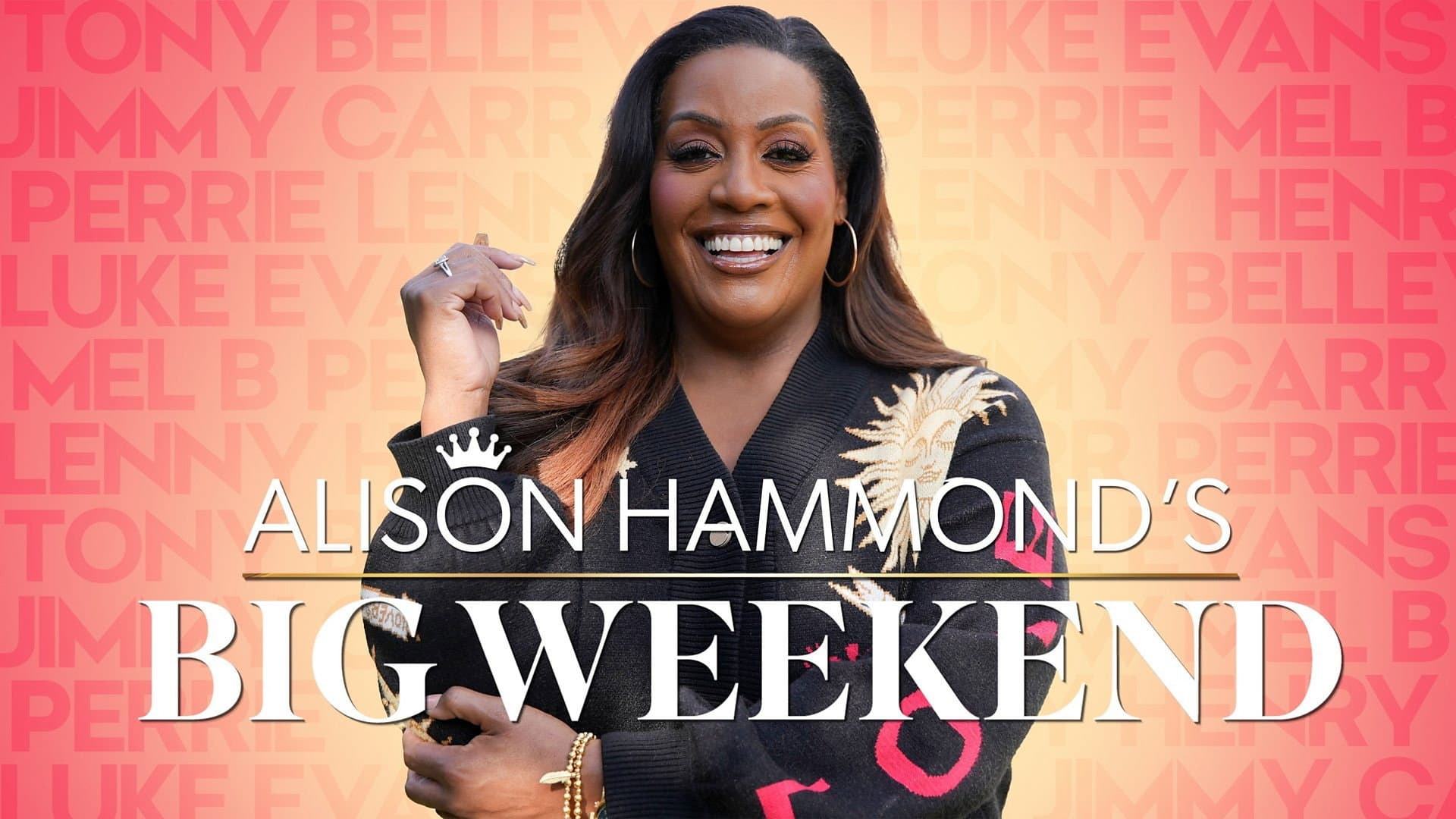 Alison Hammond's Big Weekend backdrop