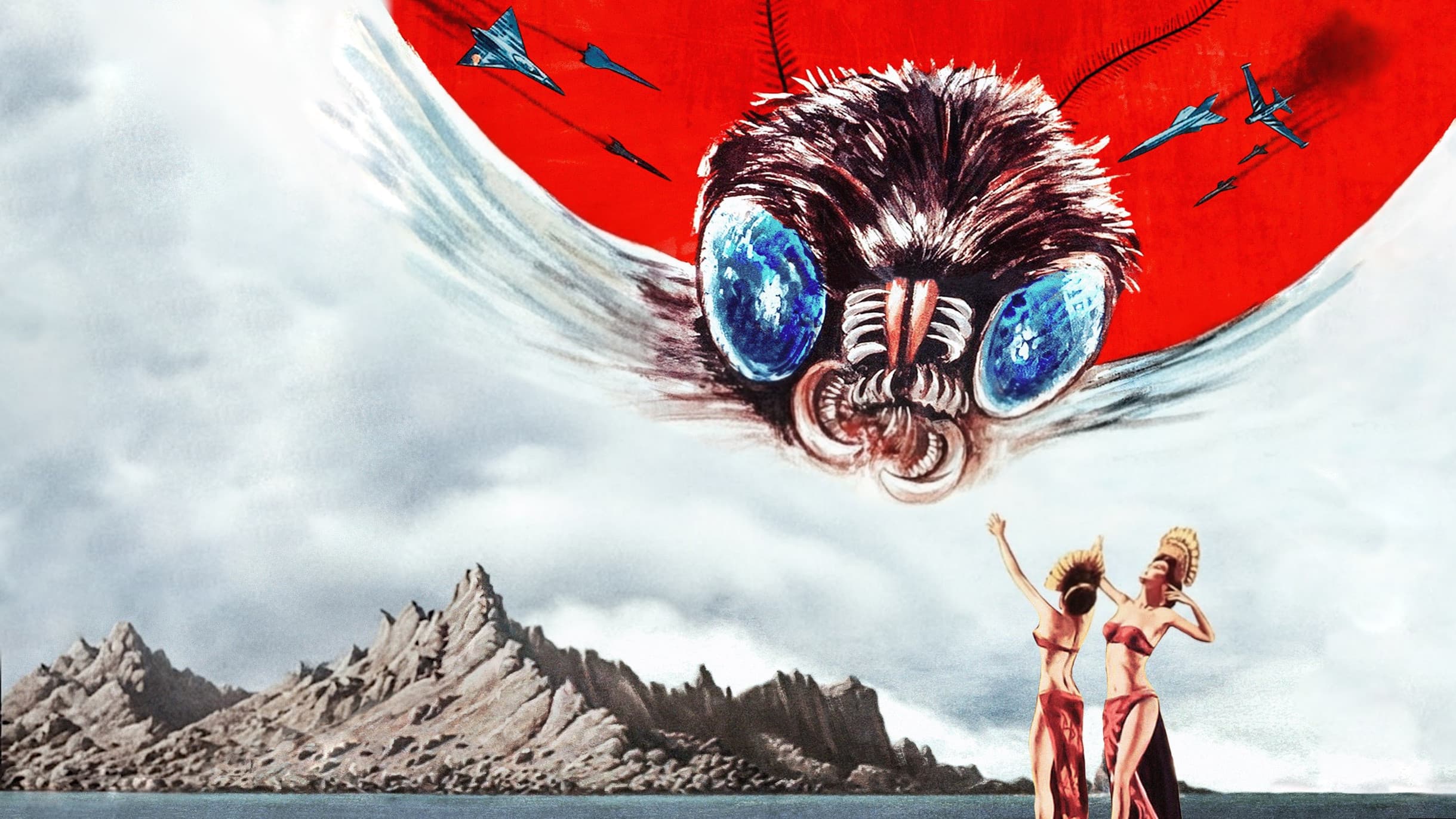 Mothra backdrop