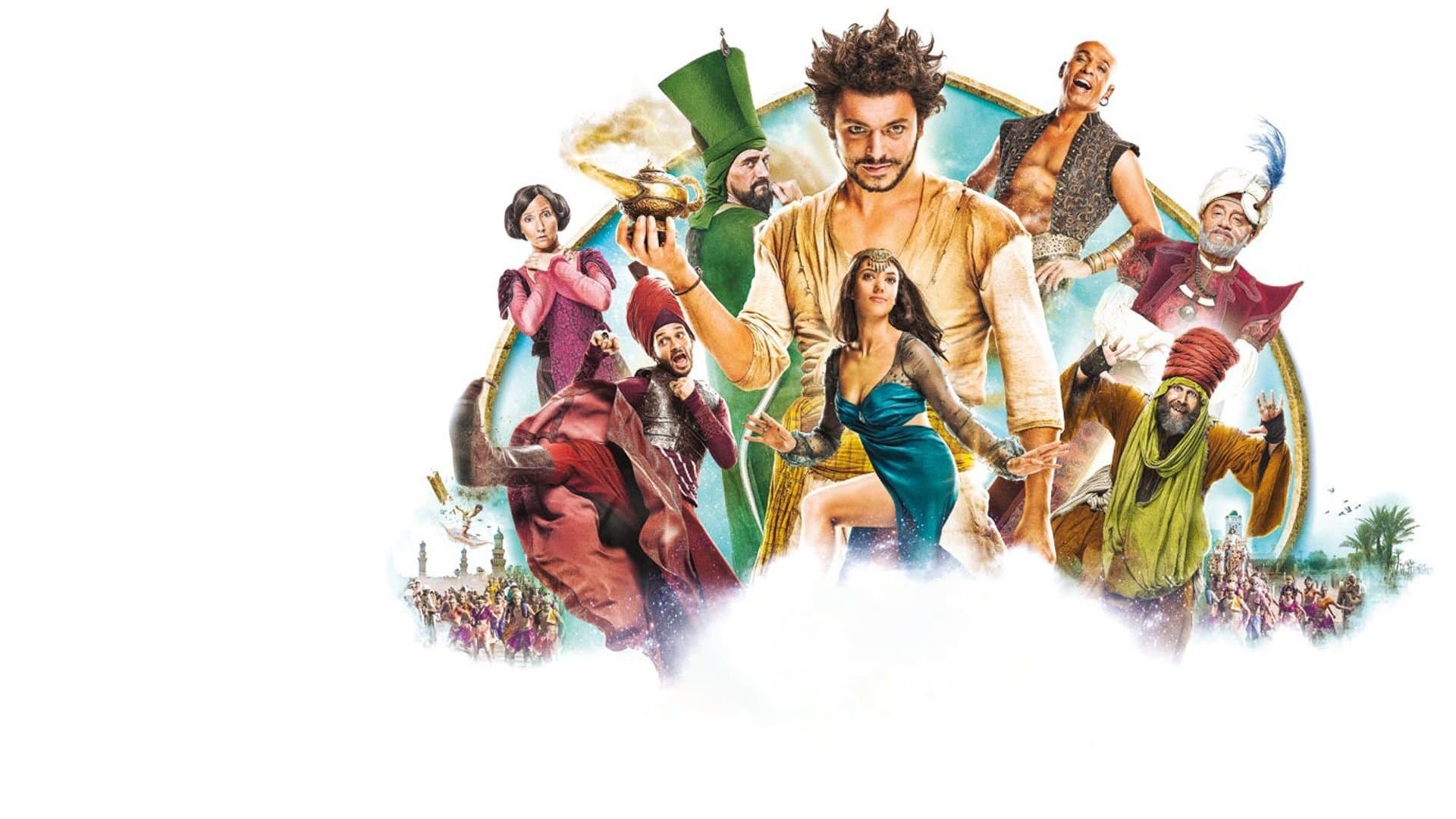 The New Adventures of Aladdin backdrop