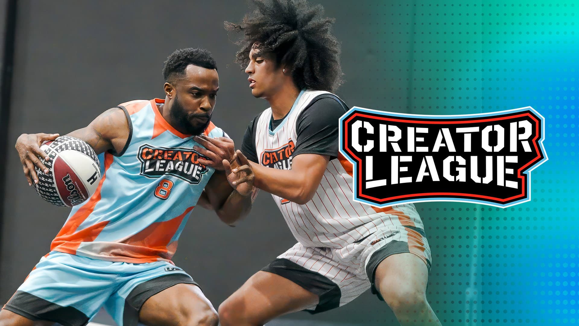 Creator League backdrop