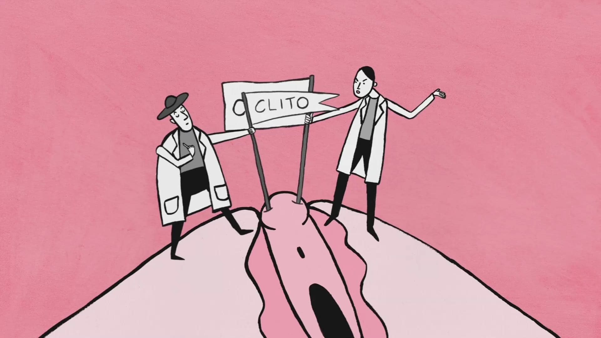 Le Clitoris backdrop