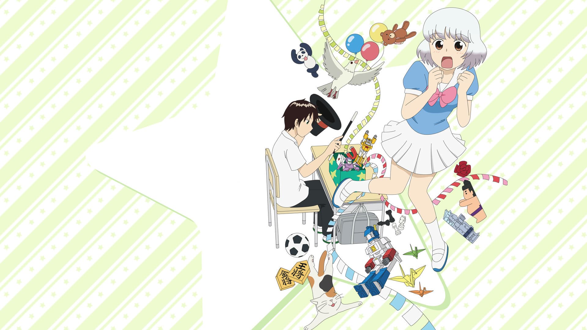 Tonari no Seki-kun: The Master of Killing Time backdrop