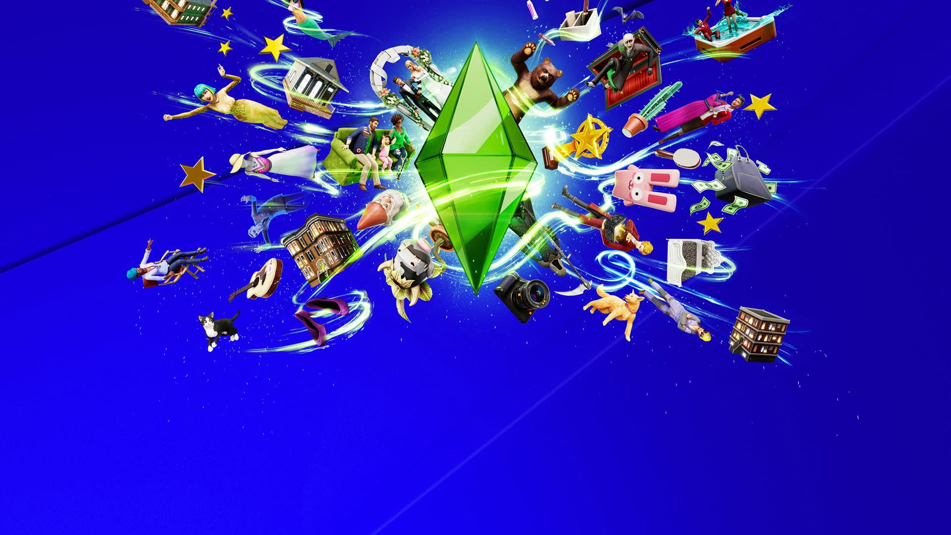 The Sims Spark’d backdrop