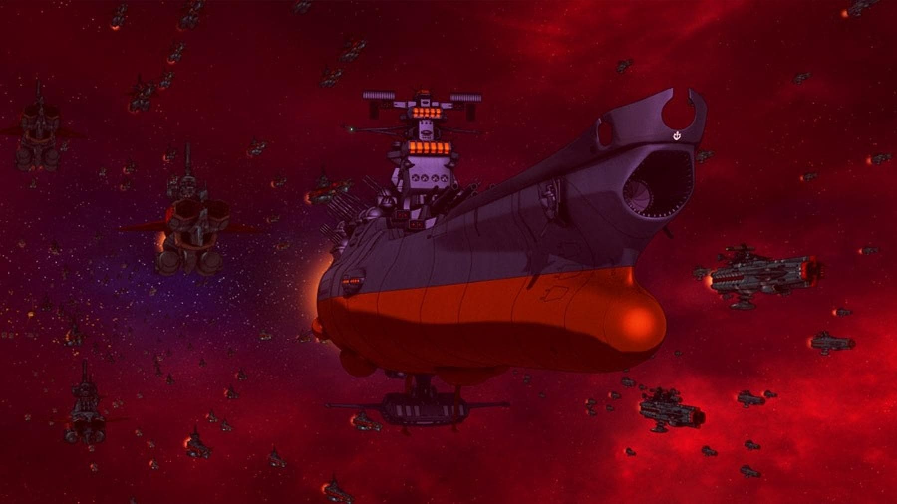 Space Battleship Yamato Resurrection backdrop
