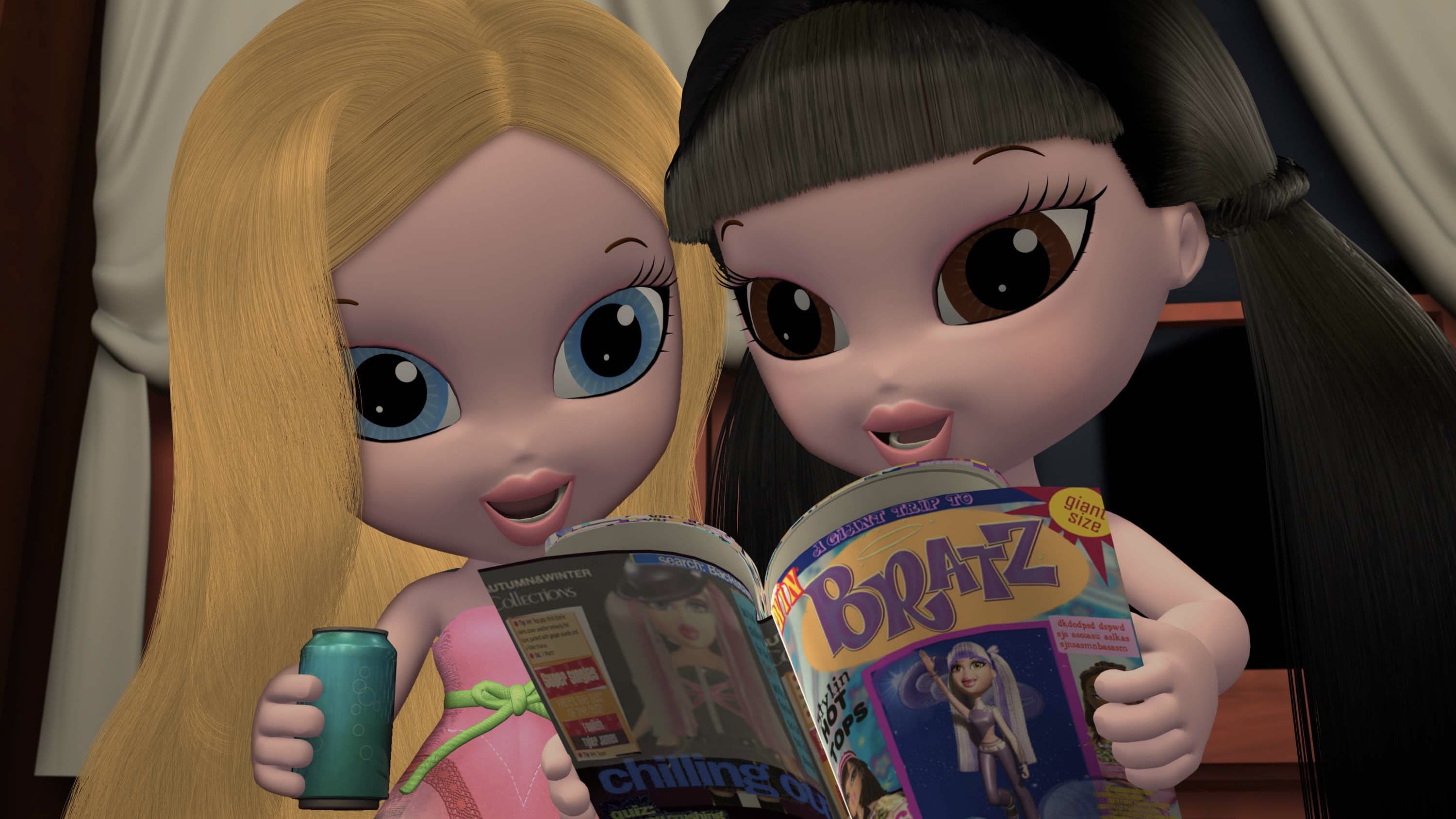Bratz Kidz: Sleep-Over Adventure backdrop