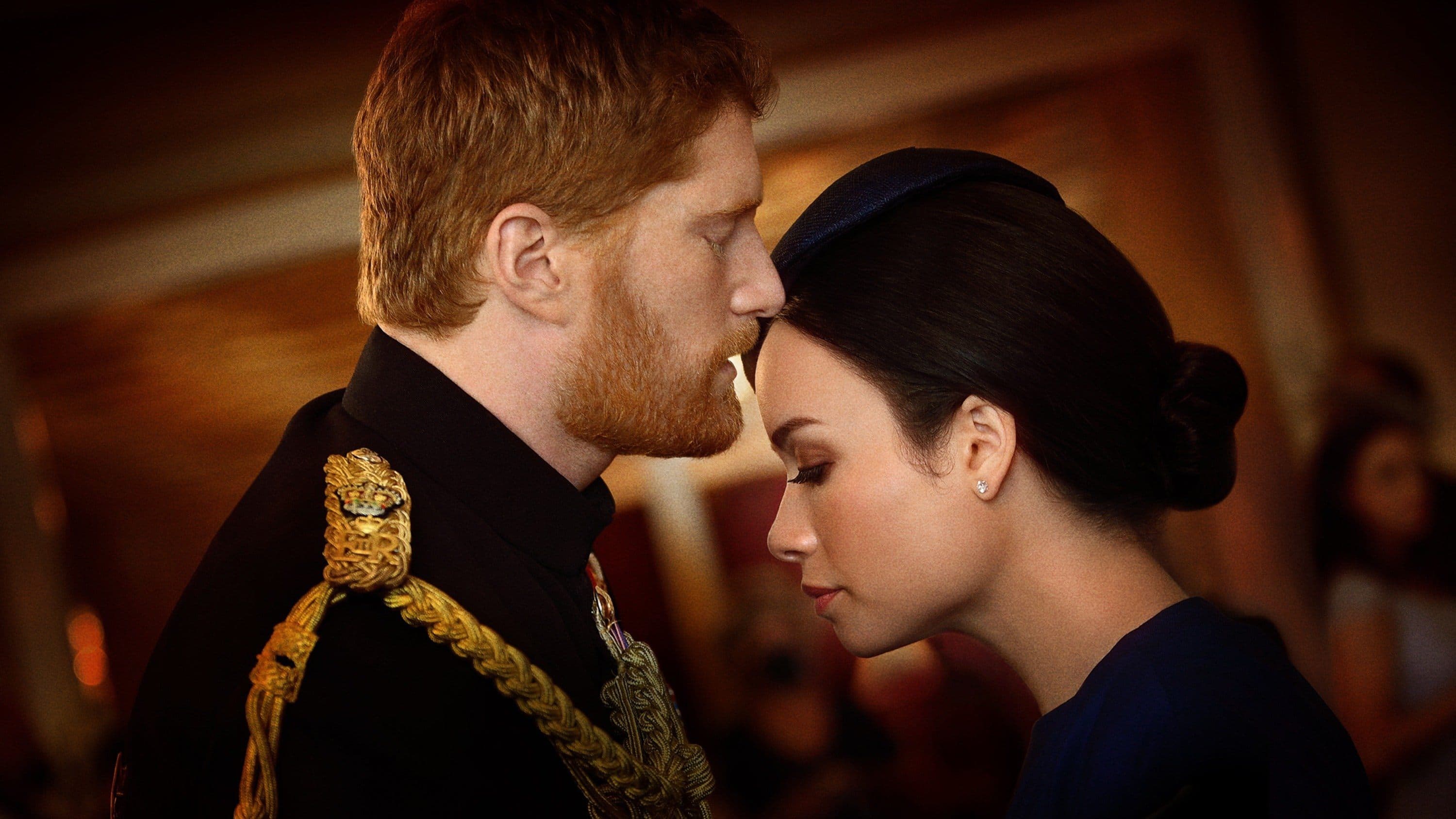 Harry and Meghan: Escaping the Palace backdrop
