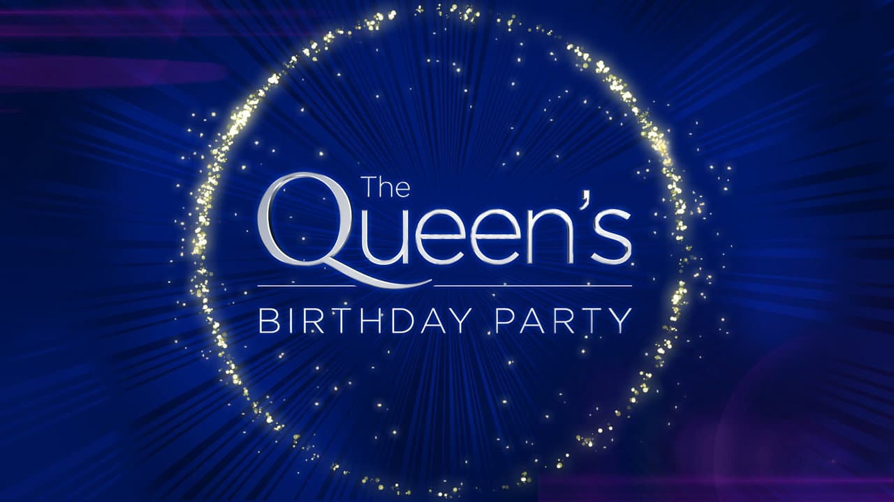 The Queen's Birthday Party backdrop