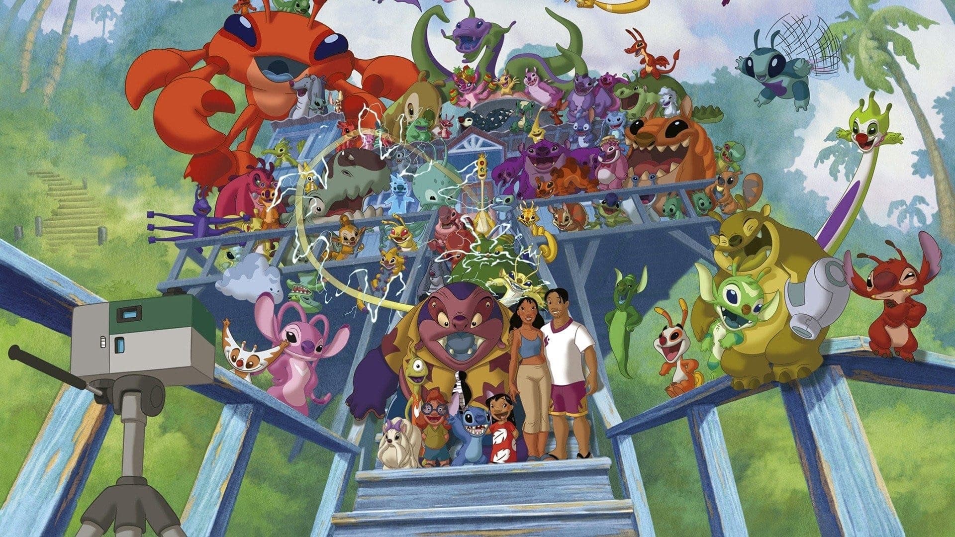 Leroy & Stitch backdrop
