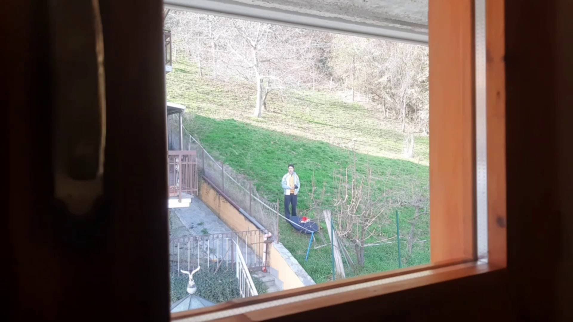 Il bongiorno si vede dal mattino backdrop