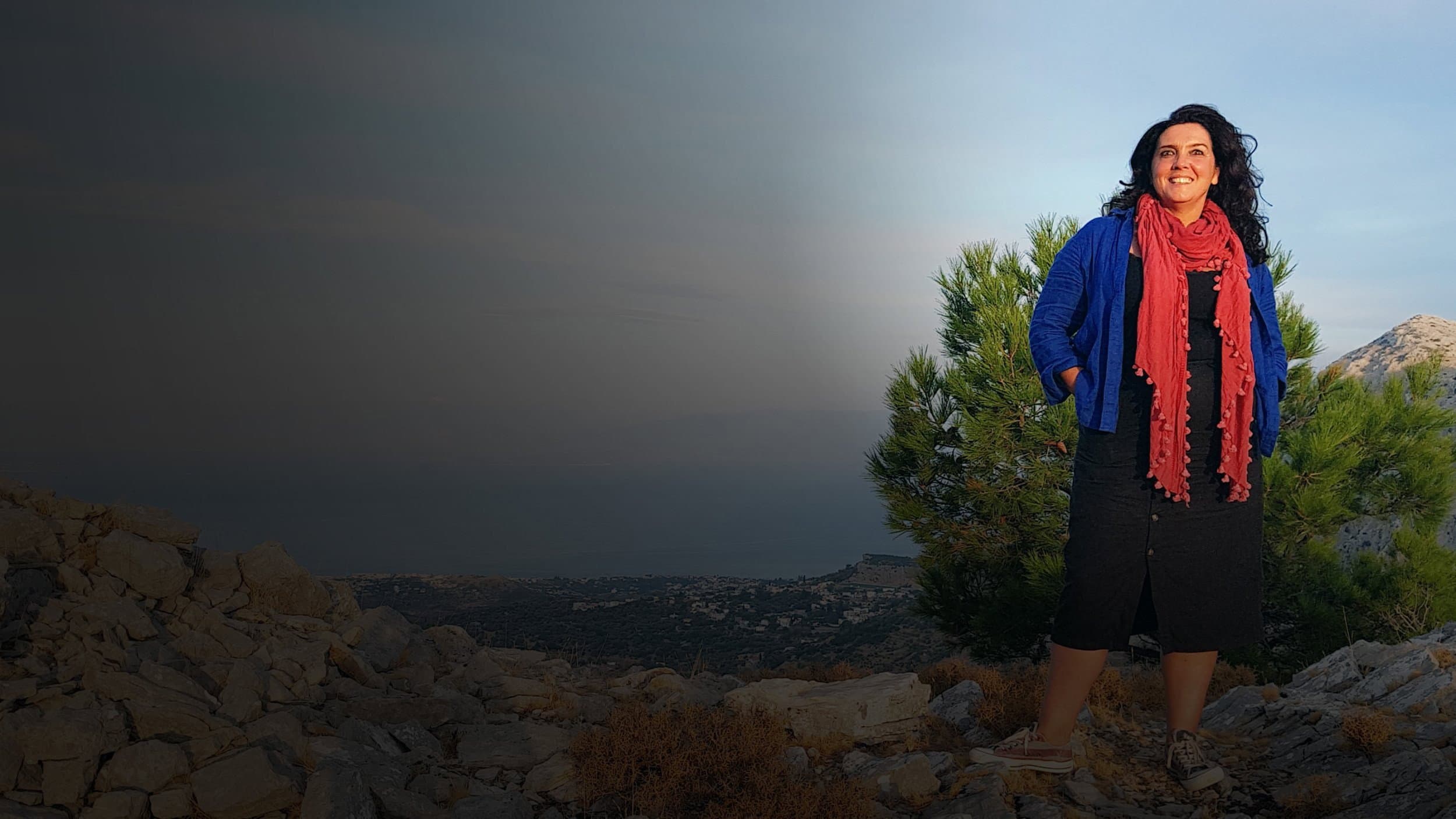 Greek Island Odyssey backdrop