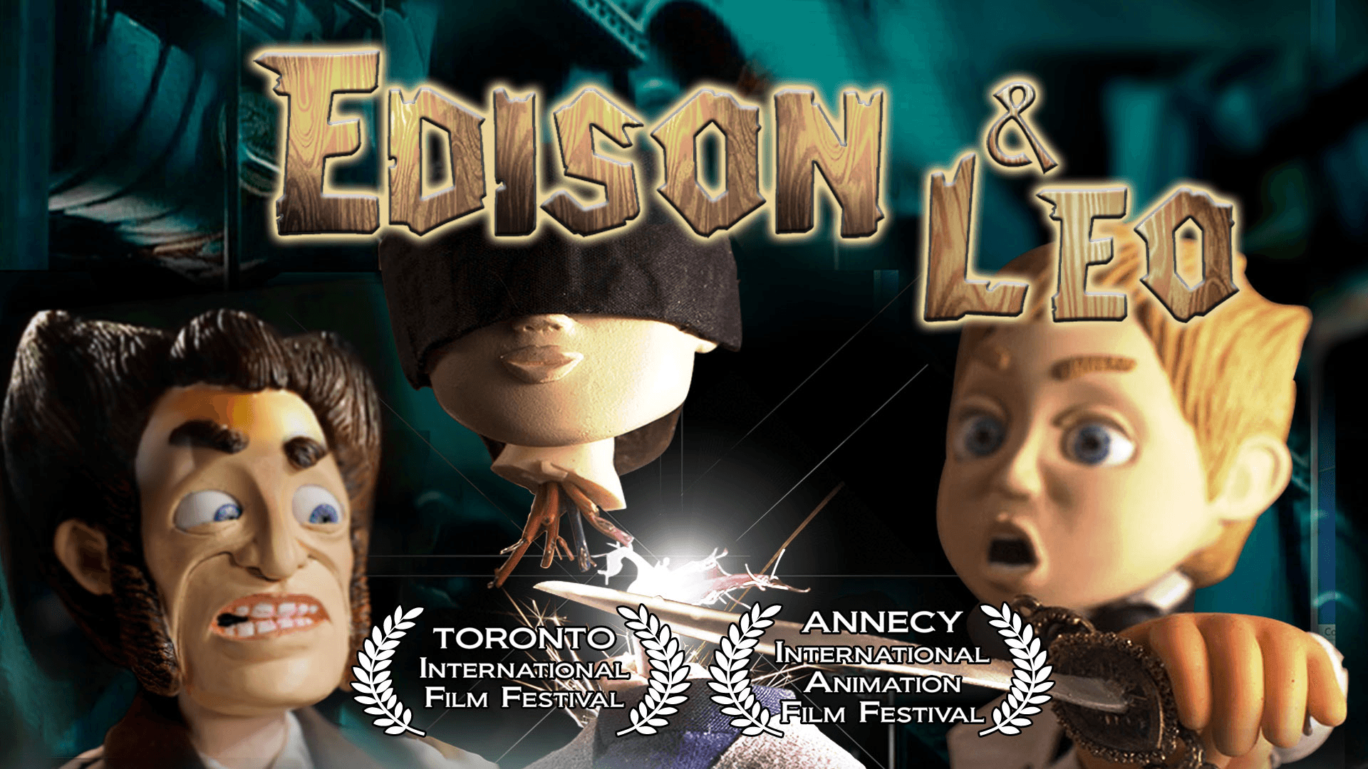 Edison & Leo backdrop