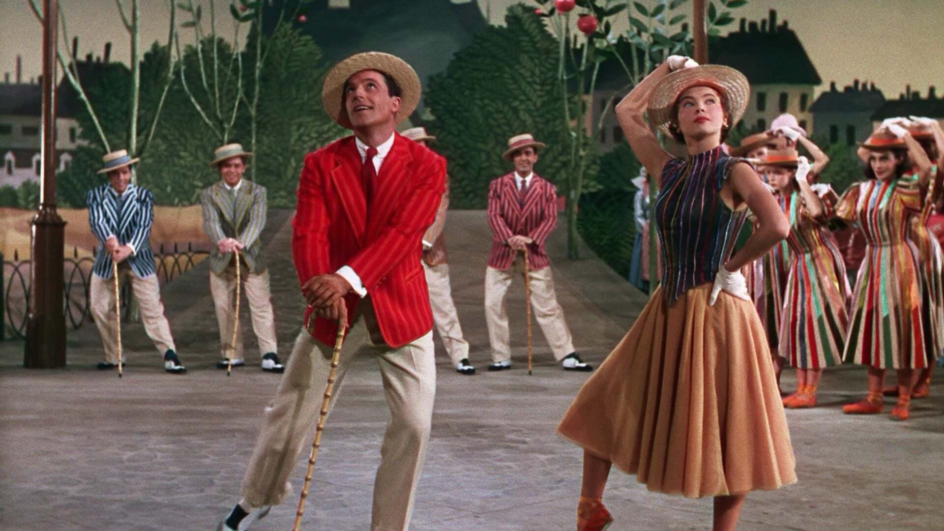 An American in Paris backdrop