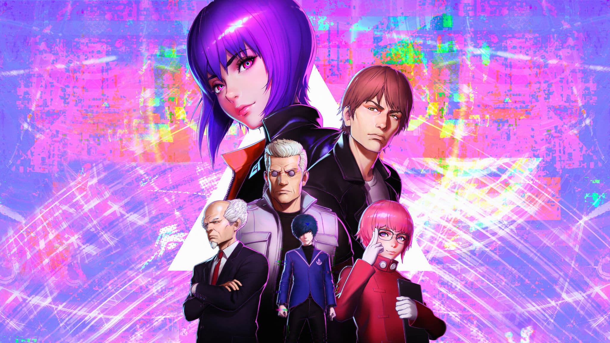 Ghost in the Shell: SAC_2045 Sustainable War backdrop