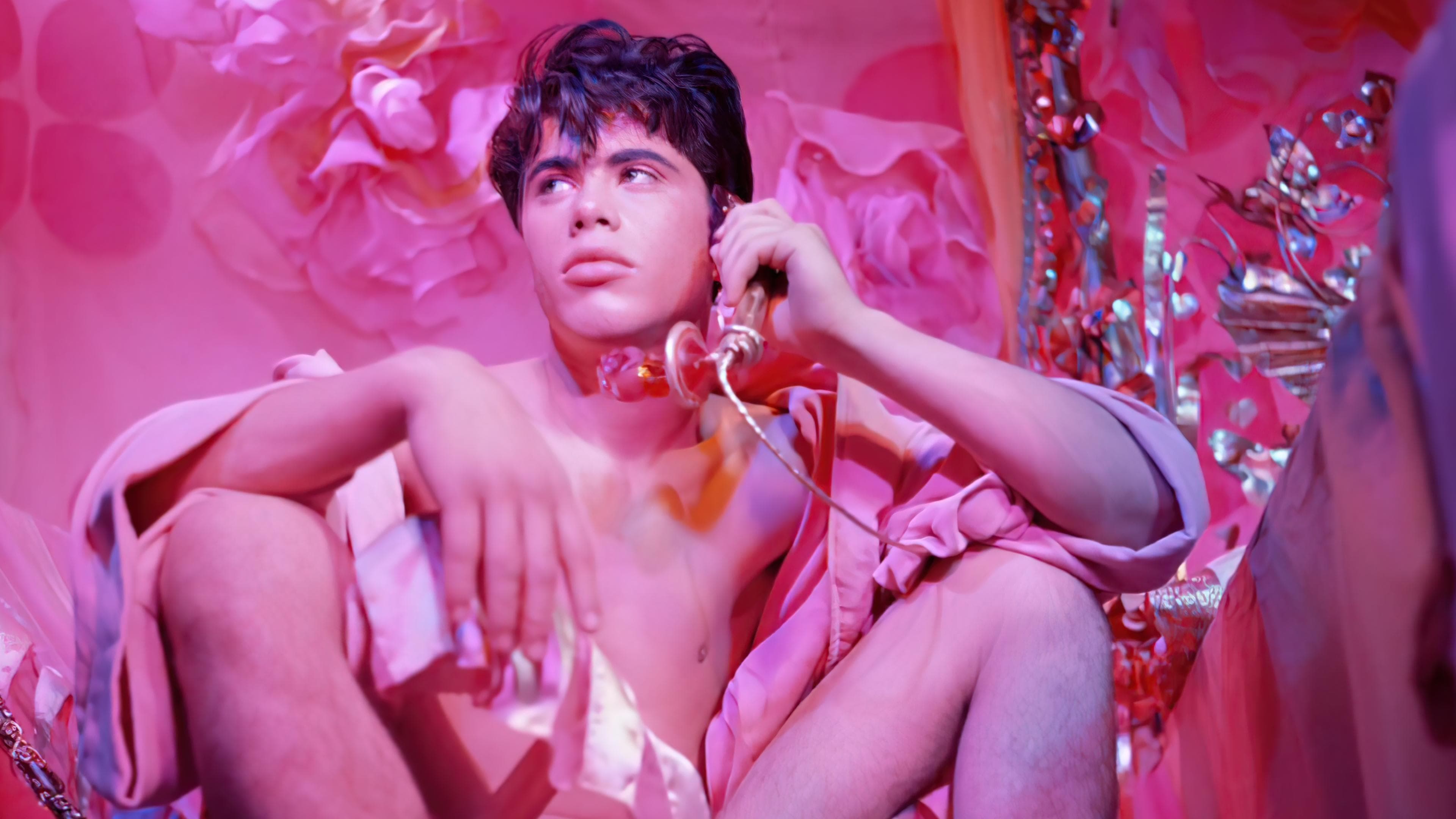 Pink Narcissus backdrop