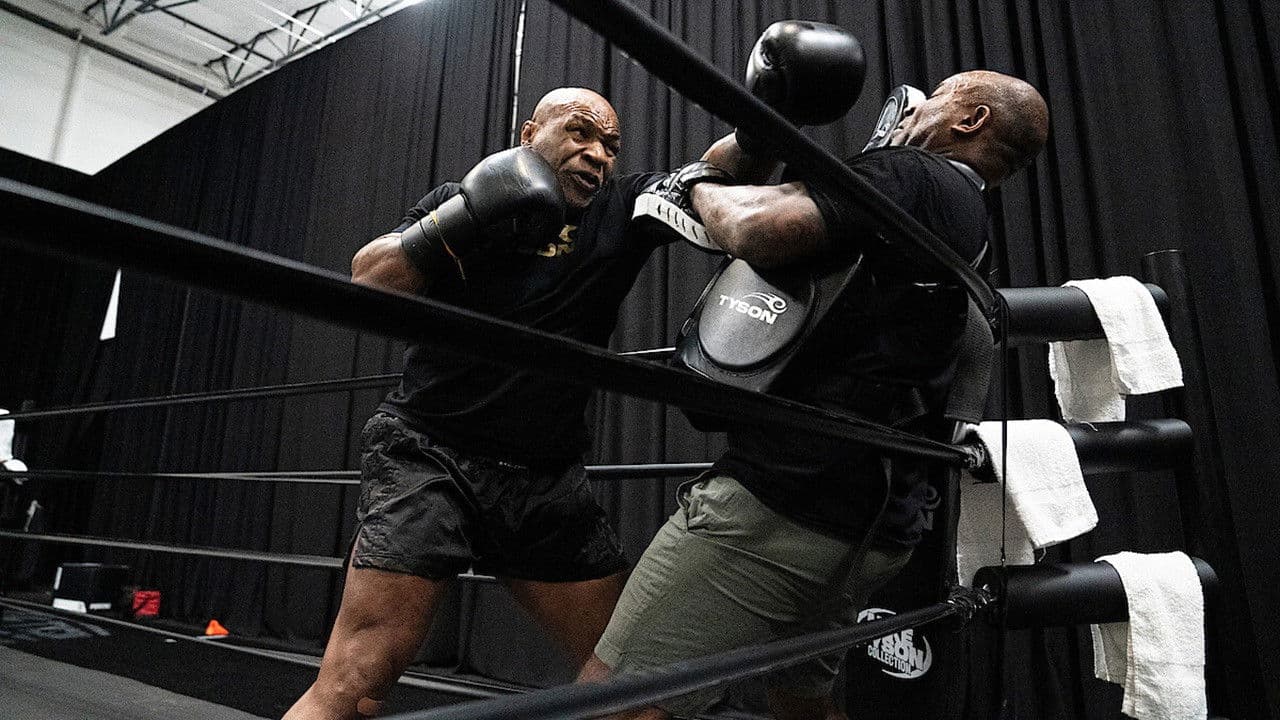 Countdown: Paul vs. Tyson backdrop