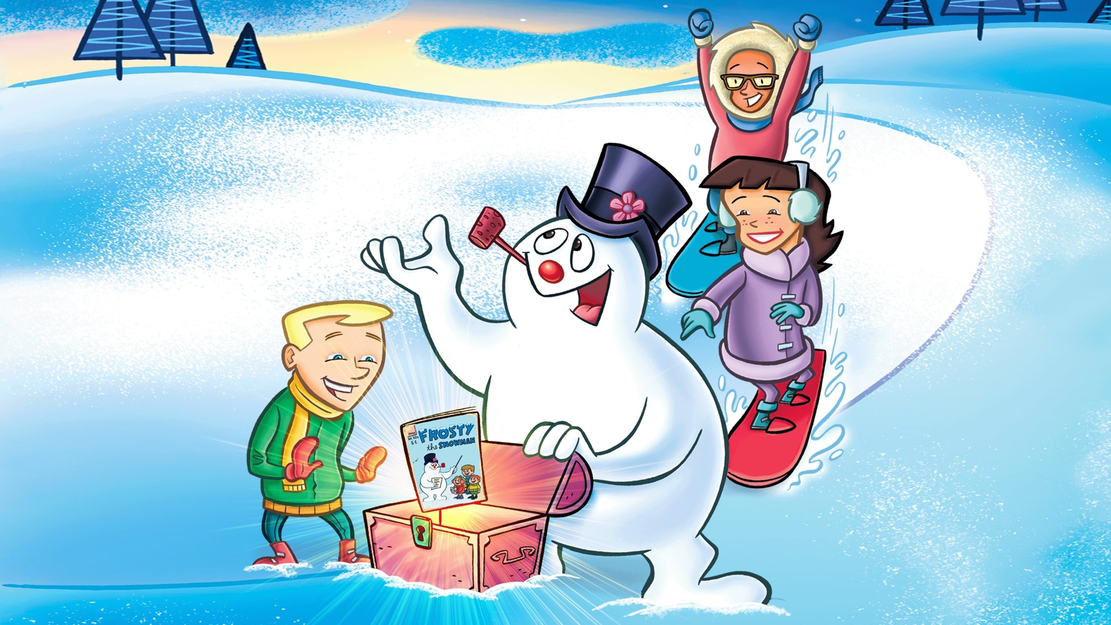 The Legend of Frosty the Snowman backdrop
