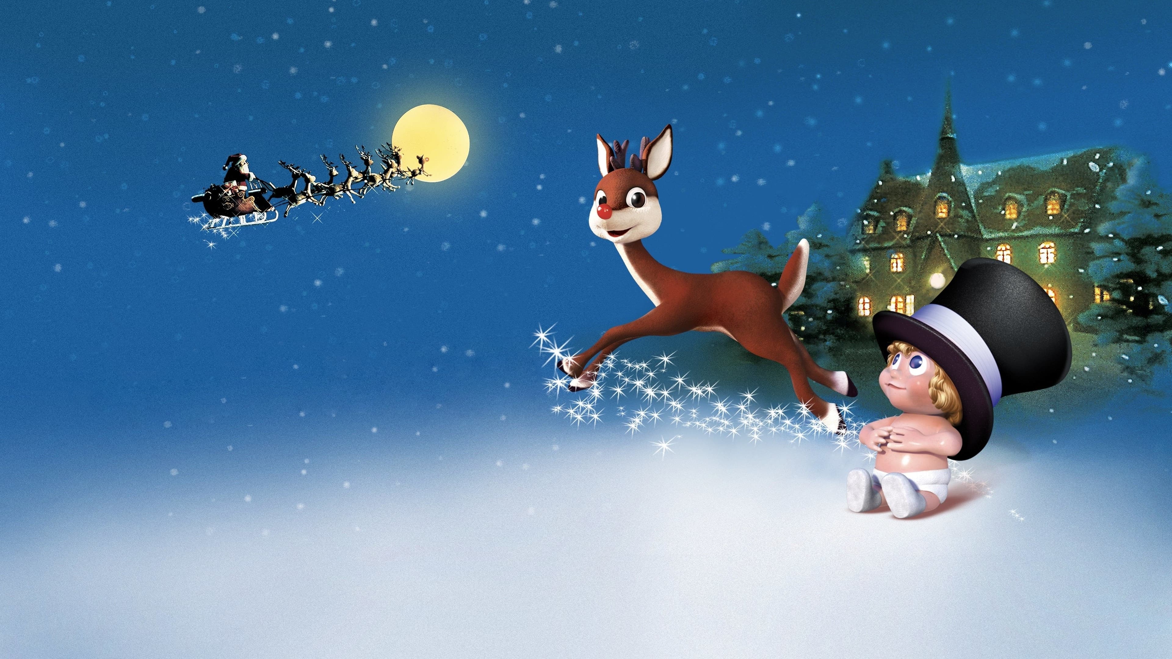 Rudolph's Shiny New Year backdrop
