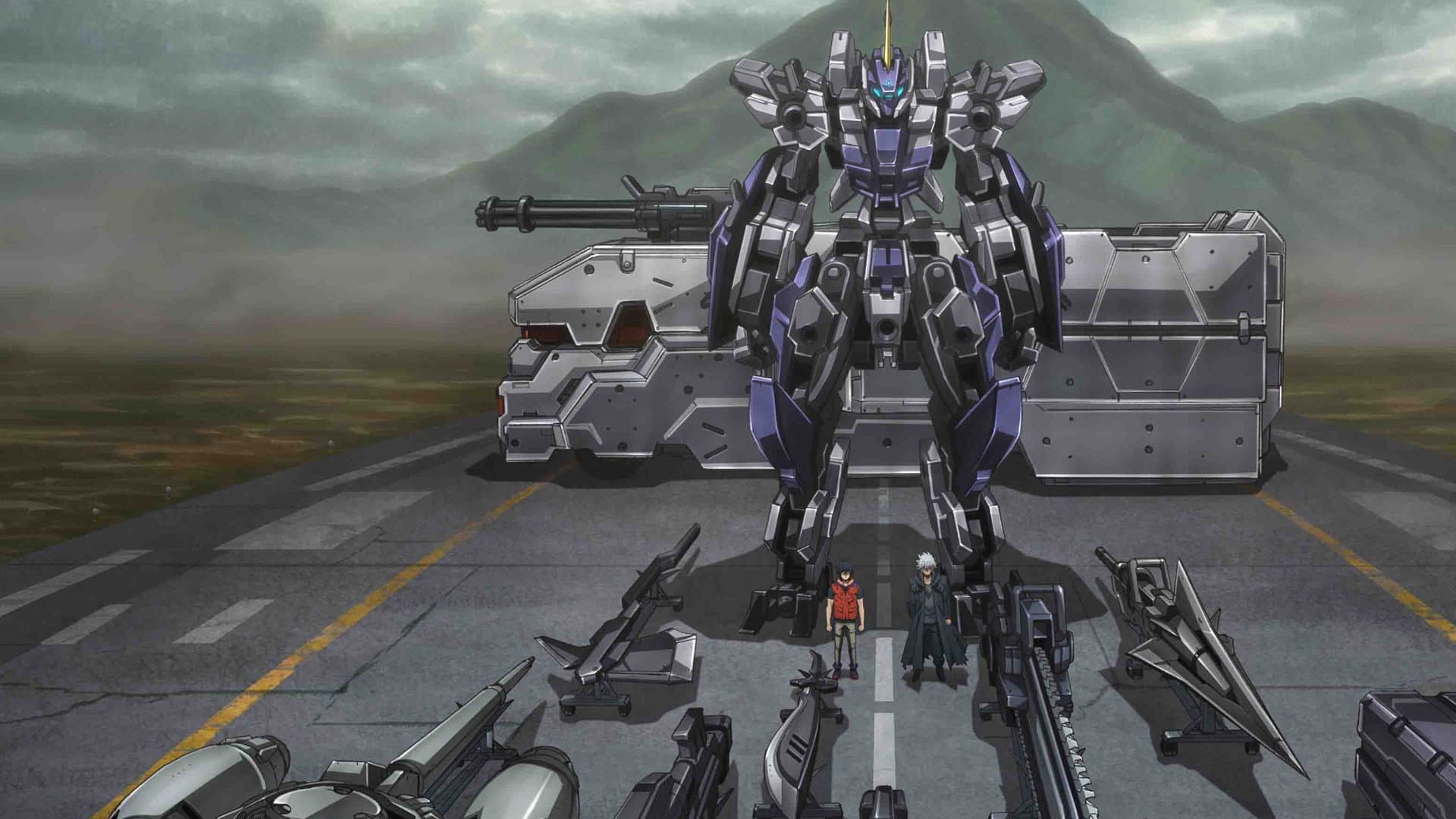 AMAIM: Warrior at the Borderline UltraSteel Ogre-Gear backdrop