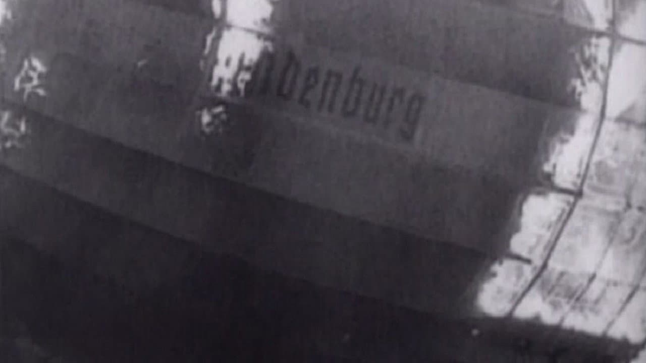 The Hindenburg backdrop