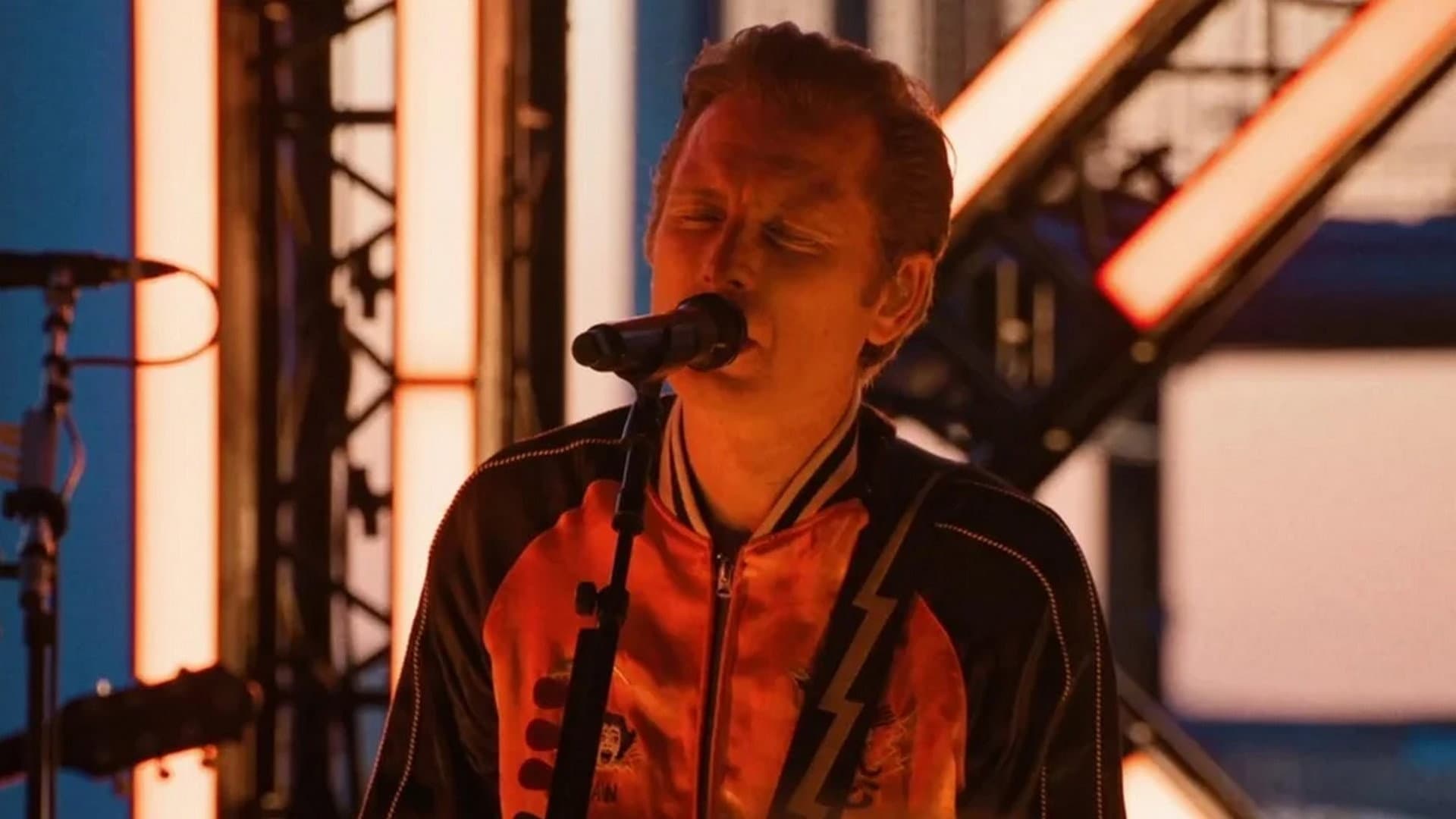 Franz Ferdinand : concert privé au Centre Pompidou backdrop