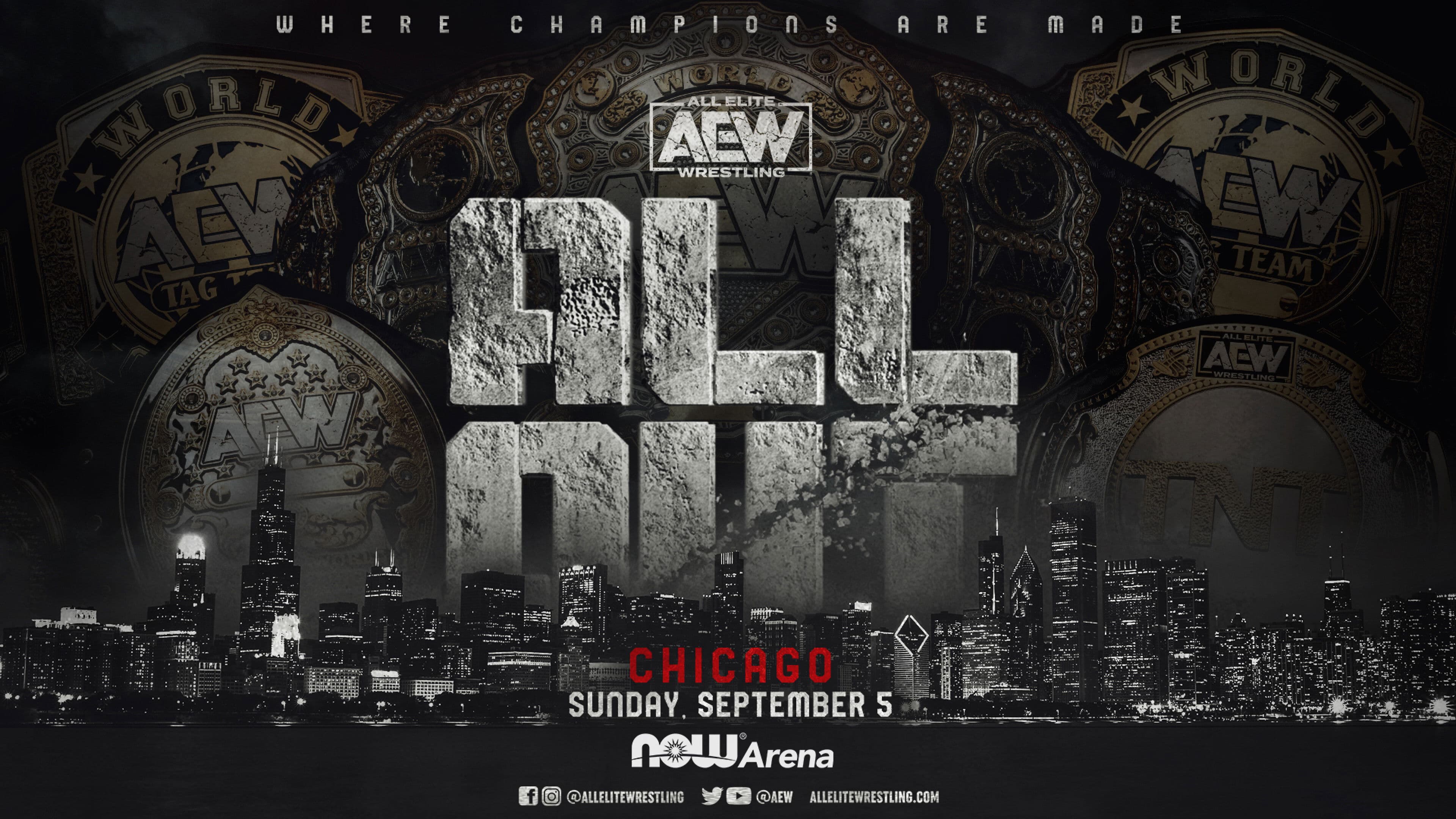 AEW All Out 2021 backdrop