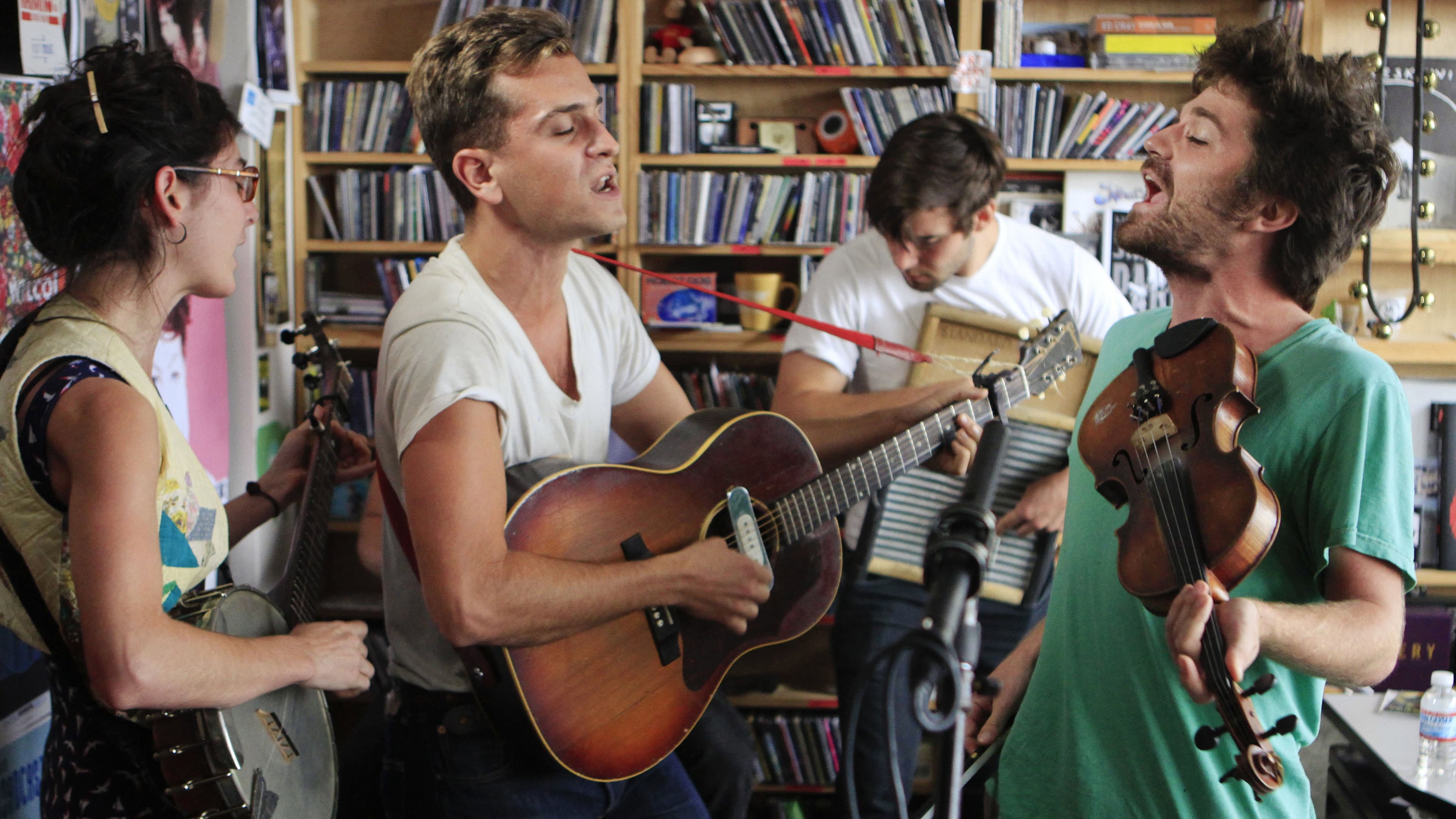NPR Tiny Desk Concerts backdrop