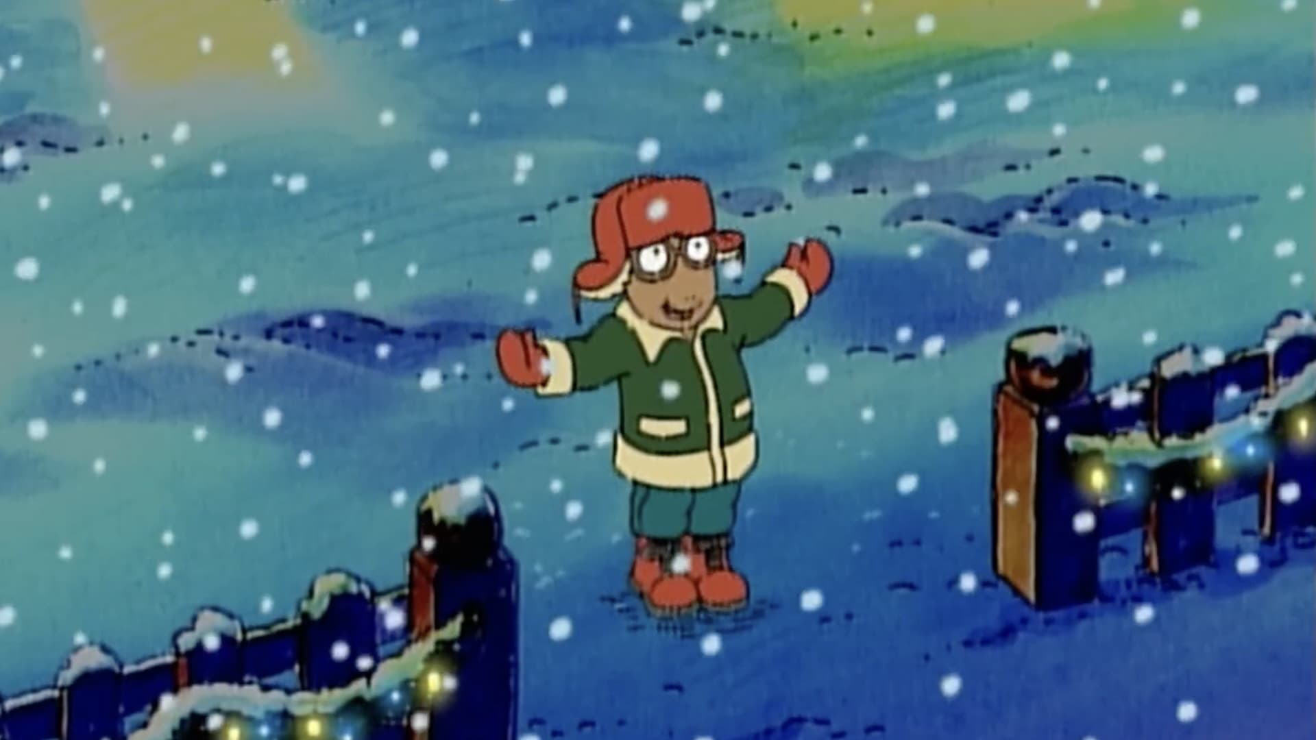 Arthur's Perfect Christmas backdrop