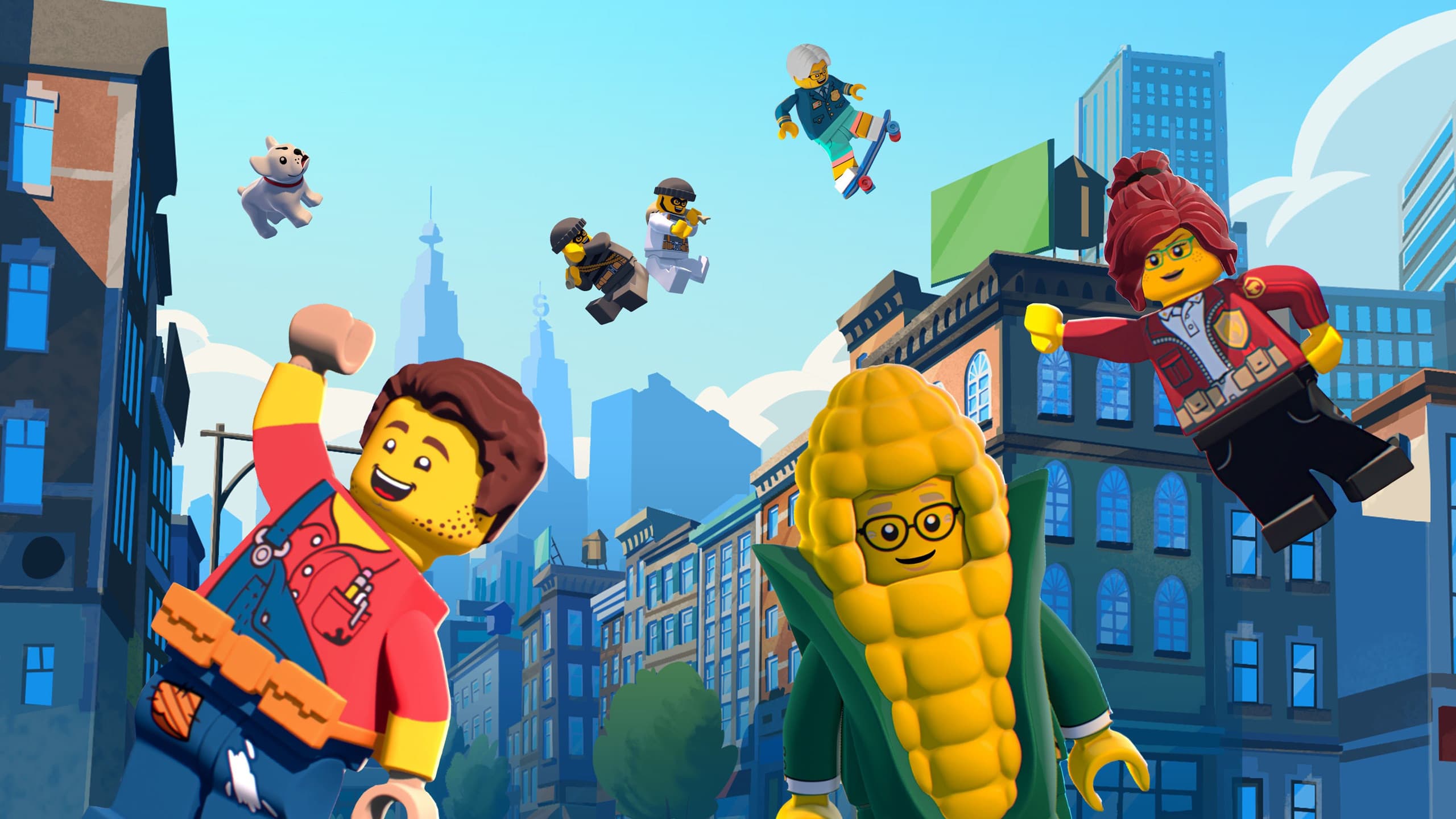 LEGO City Adventures backdrop