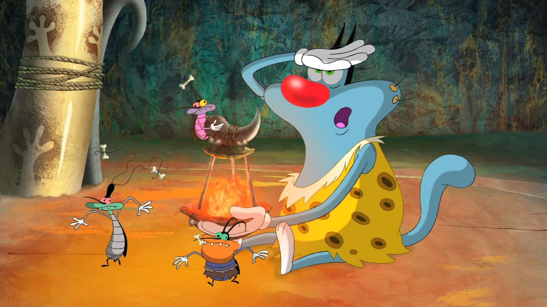Oggy and the Cockroaches: The Movie backdrop