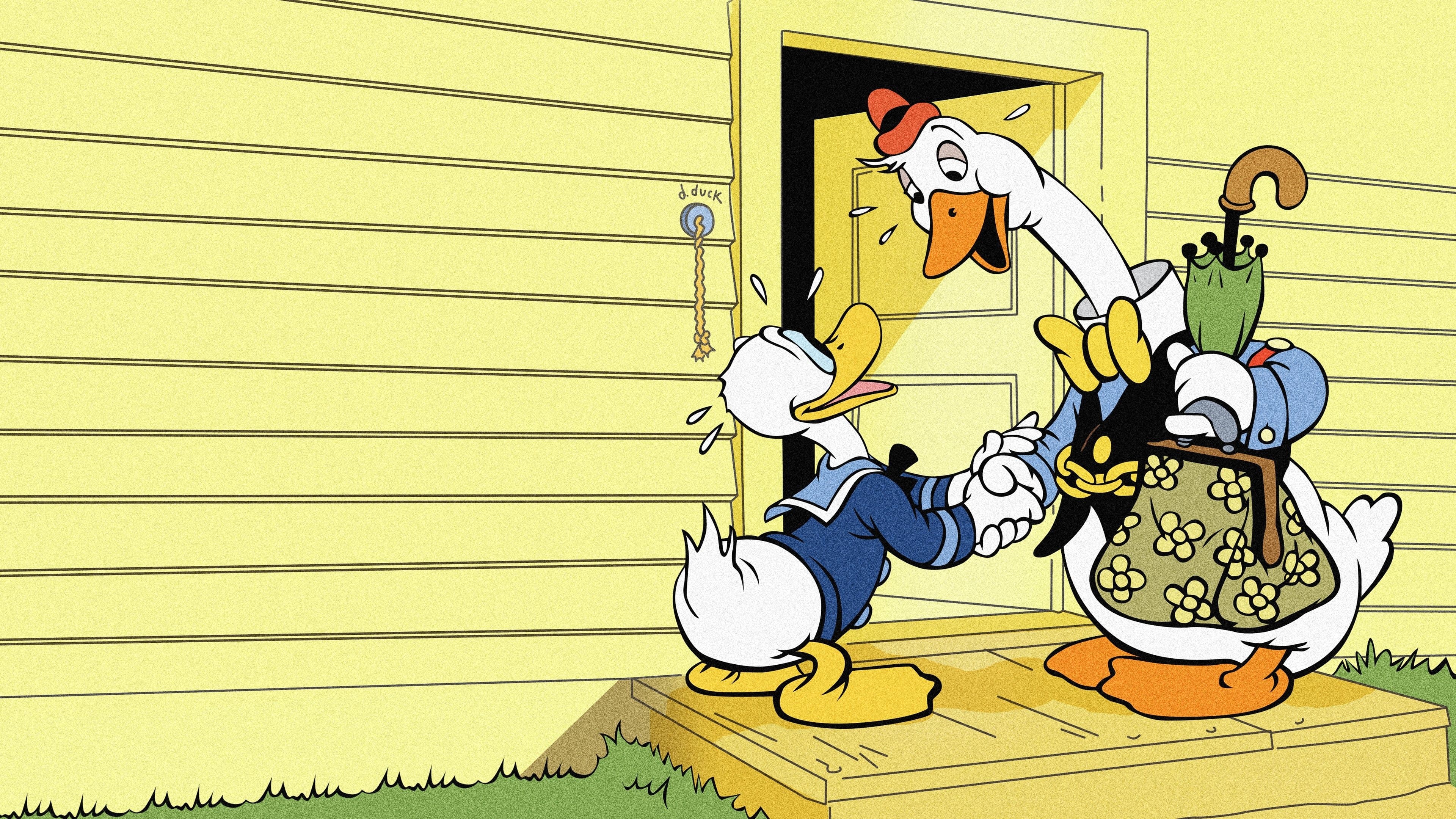 Donald's Cousin Gus backdrop