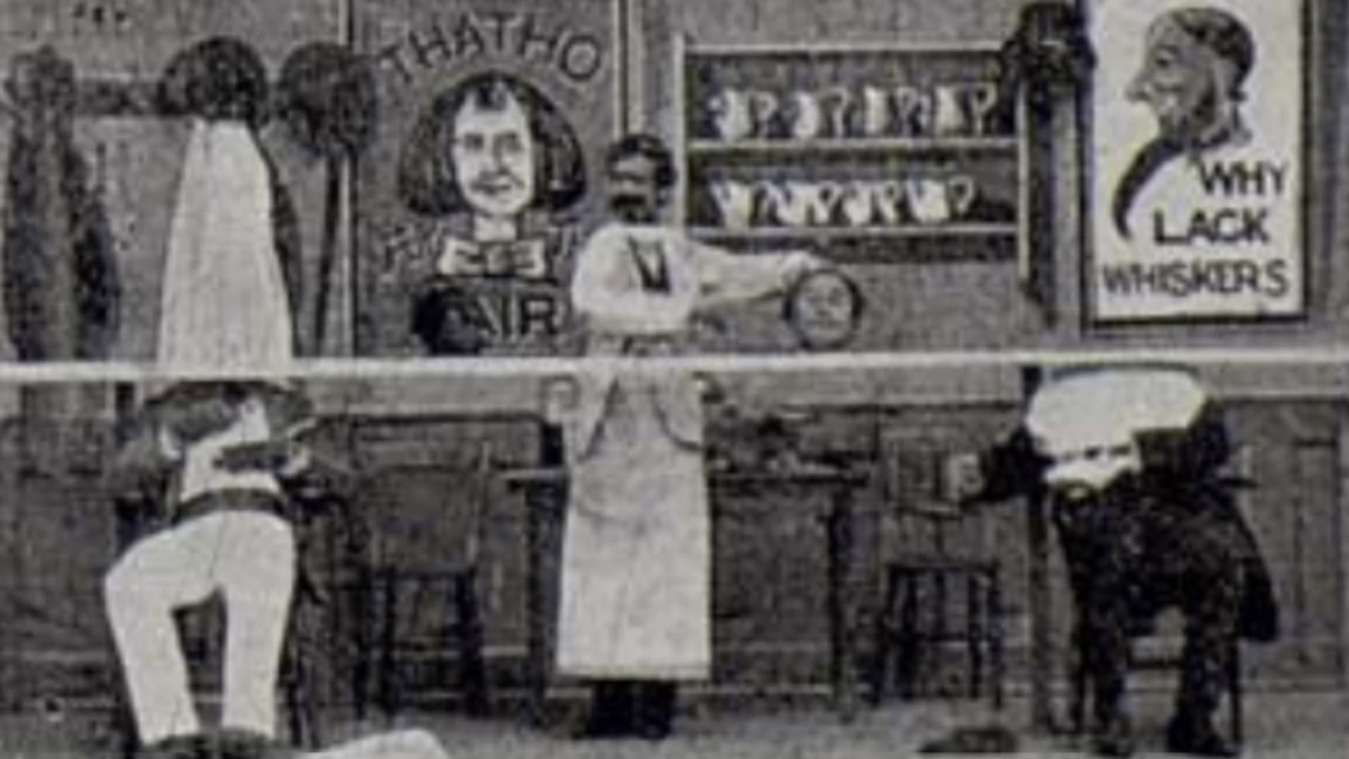 The Freak Barber backdrop