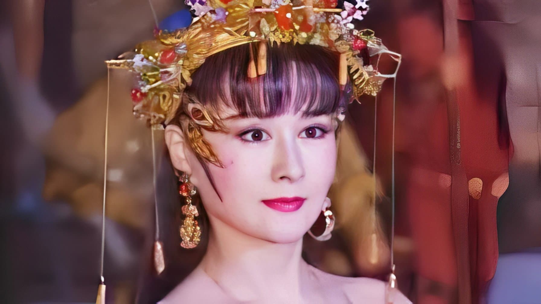 虯髯客與紅拂女 backdrop
