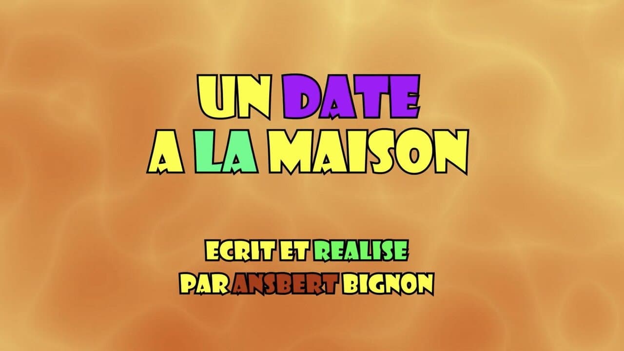 Un date à la maison backdrop