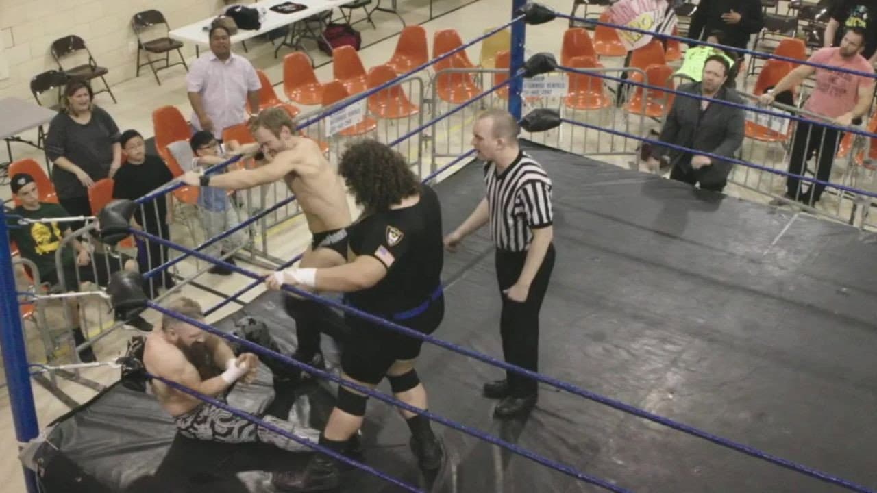 Powerbomb backdrop