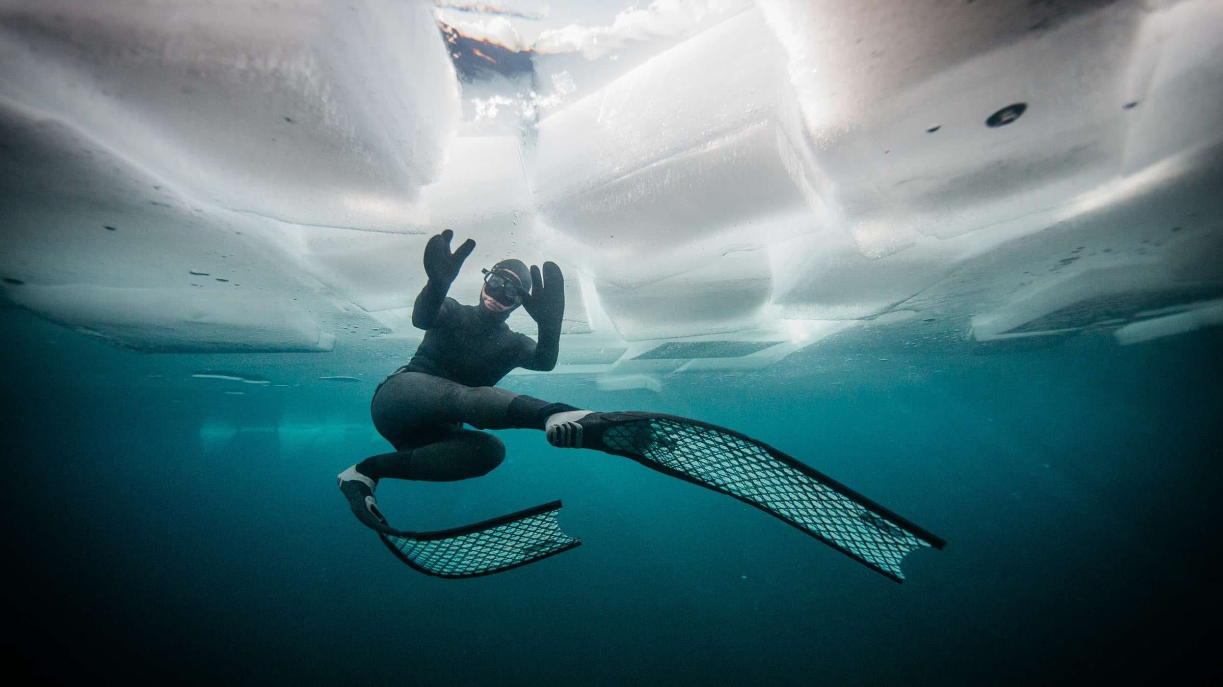 Hold Your Breath: The Ice Dive backdrop