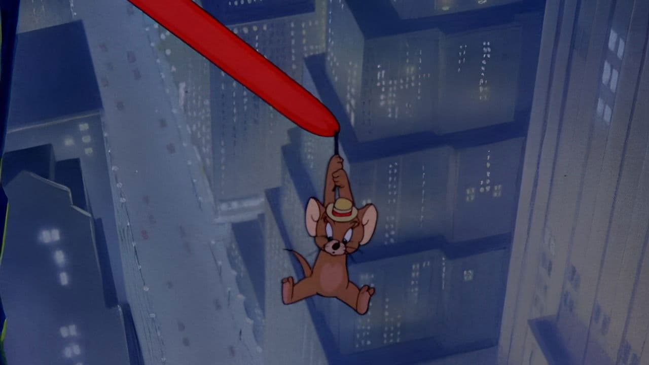 Mouse in Manhattan backdrop