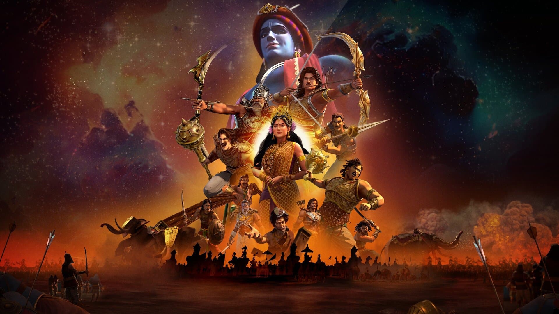 Kurukshetra: The Great War of Mahabharata backdrop