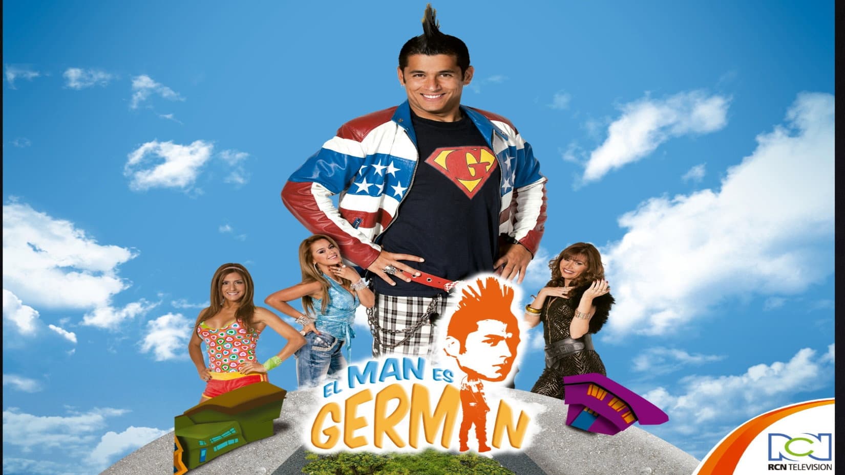 El Man es Germán backdrop