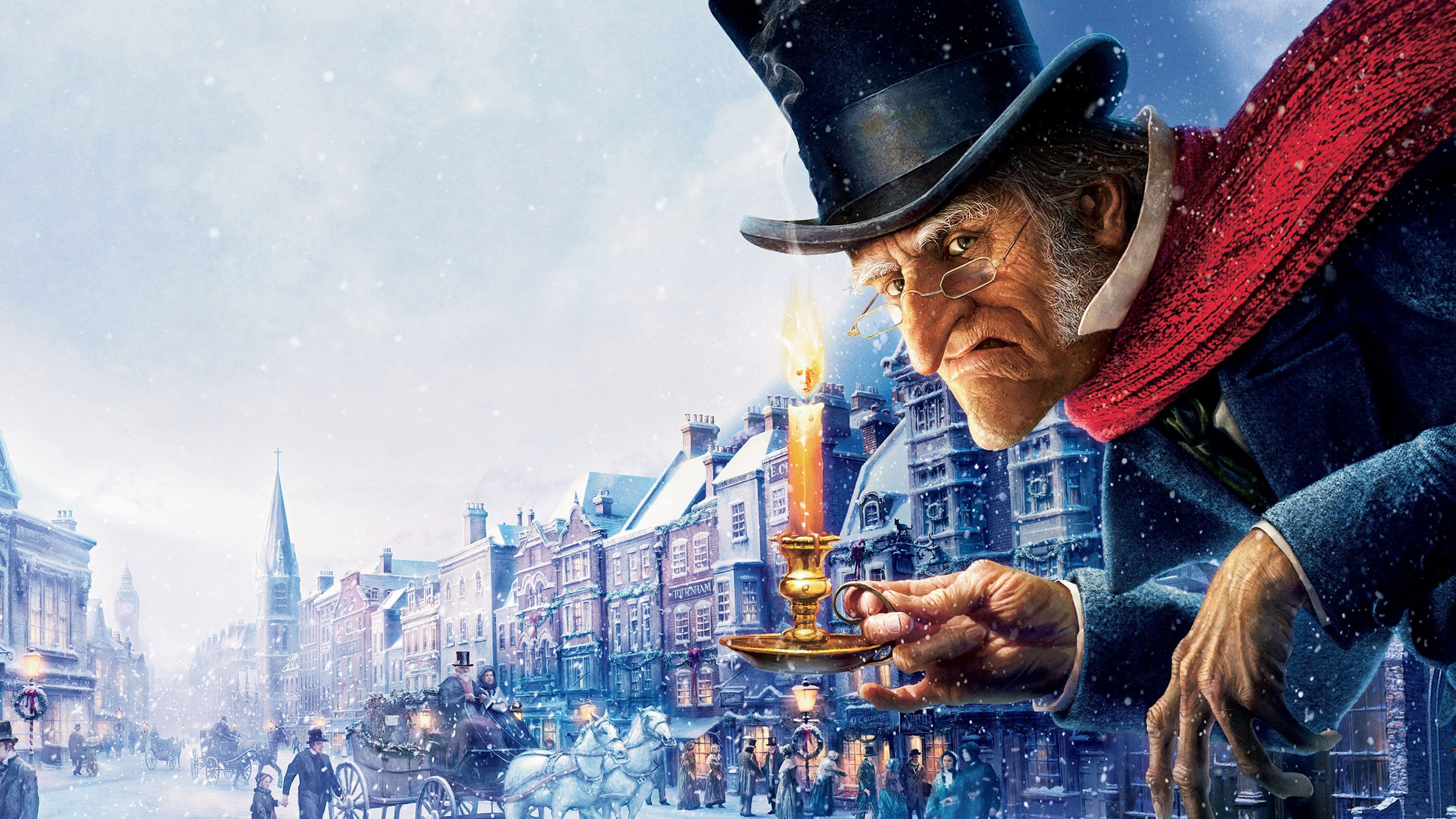 A Christmas Carol backdrop