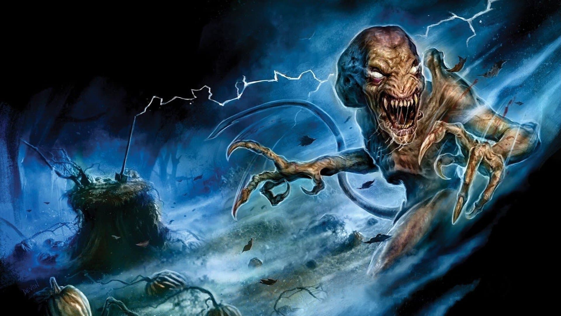 Pumpkinhead backdrop